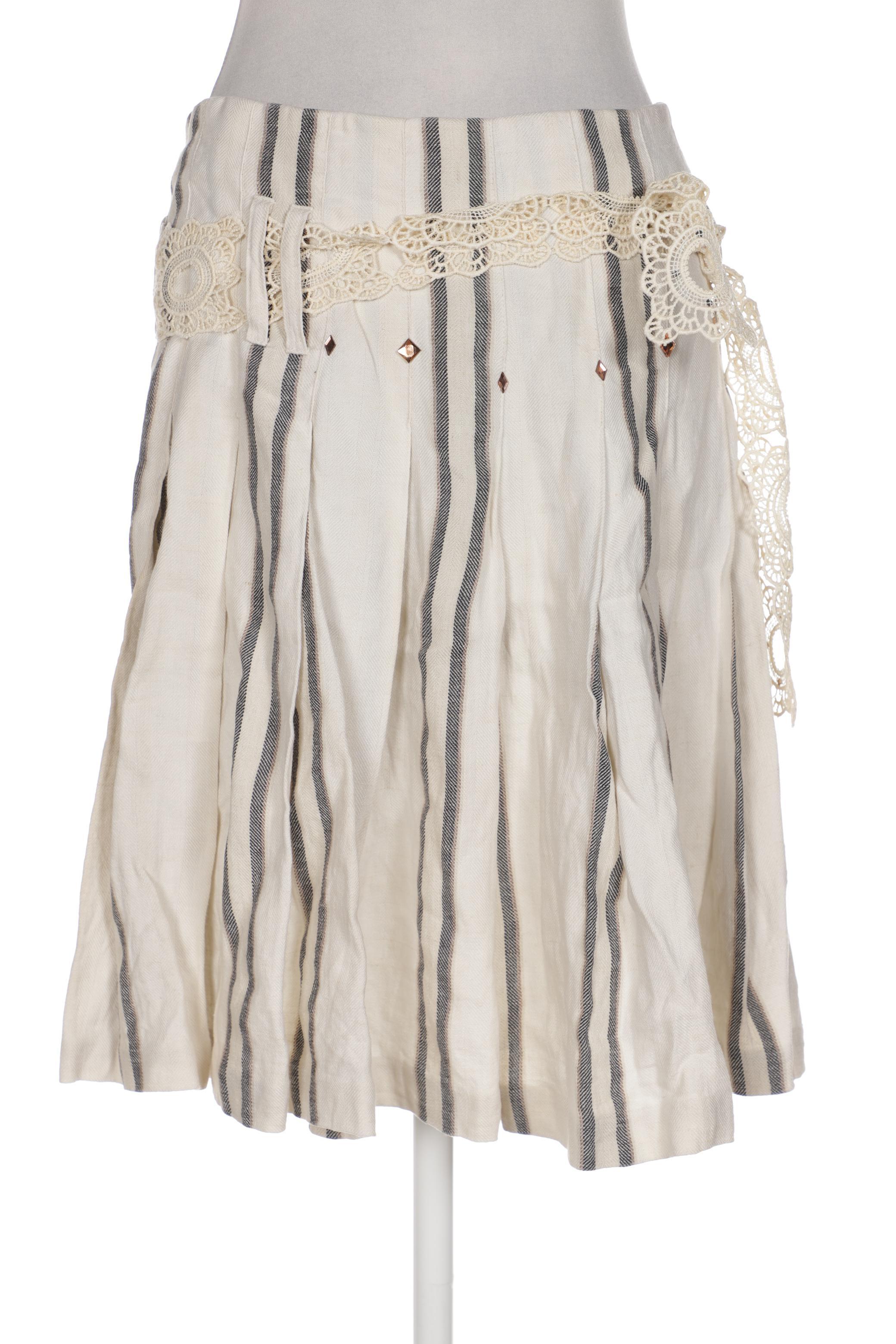 

Burberry Damen Rock, cremeweiß, Gr. 36