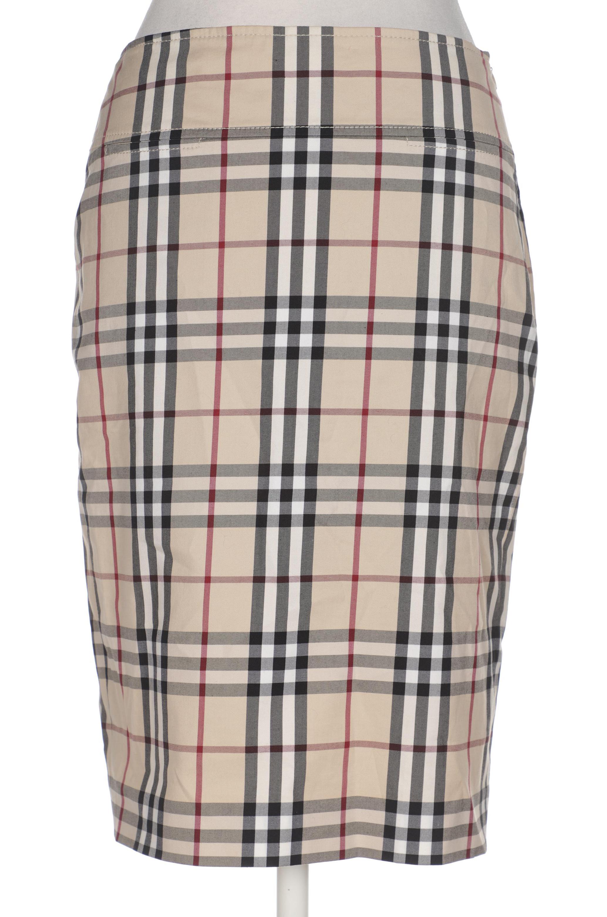 

Burberry Damen Rock, beige, Gr. 34