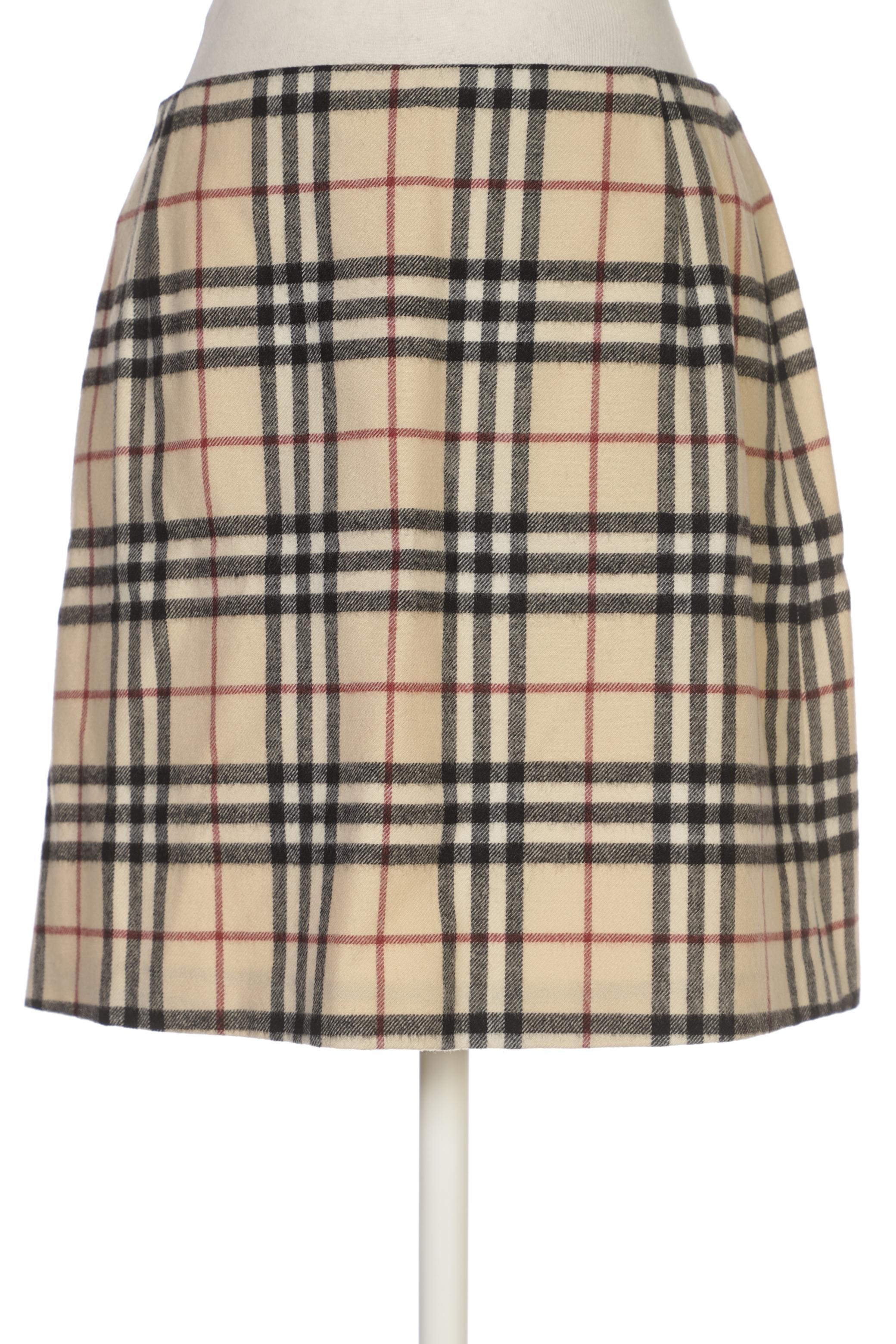 

Burberry Damen Rock, beige, Gr. 38
