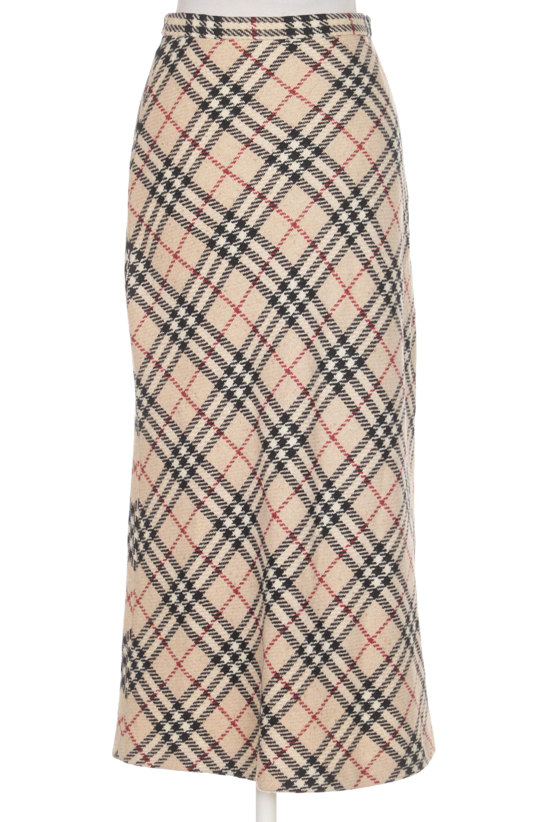 

Burberry Damen Rock, beige, Gr. 8
