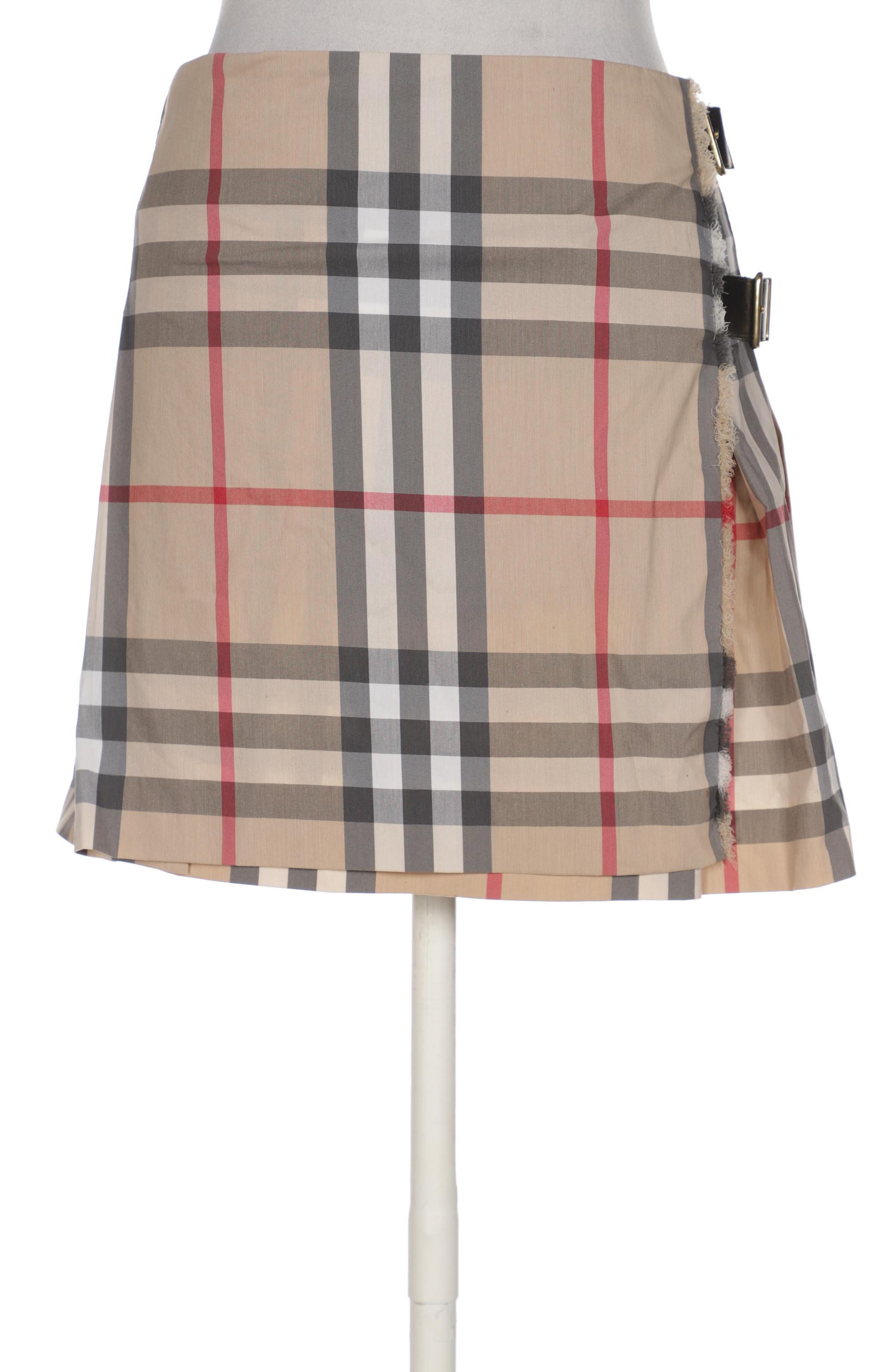 

Burberry Damen Rock, beige, Gr. 8