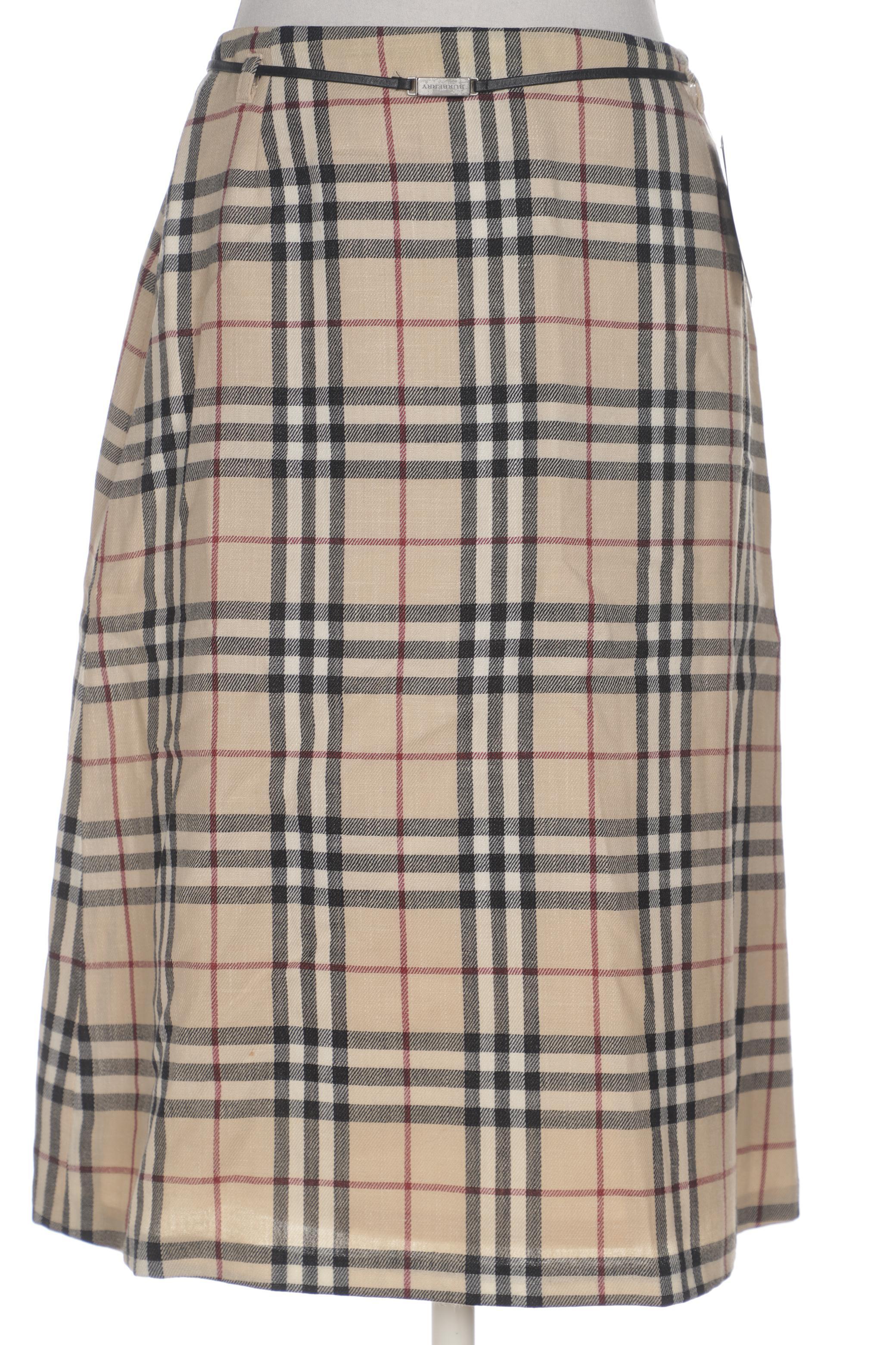 

Burberry Damen Rock, beige, Gr. 38