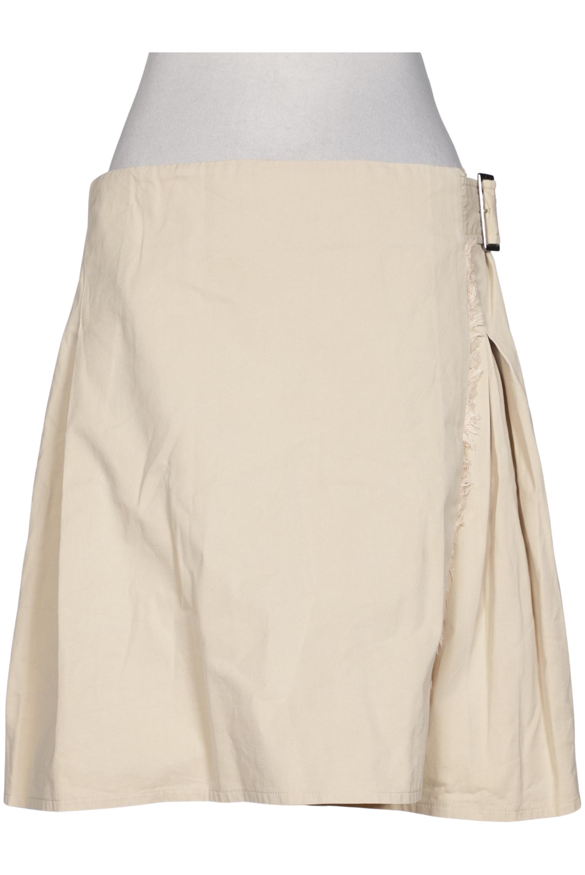 

Burberry Damen Rock, cremeweiß, Gr. 40