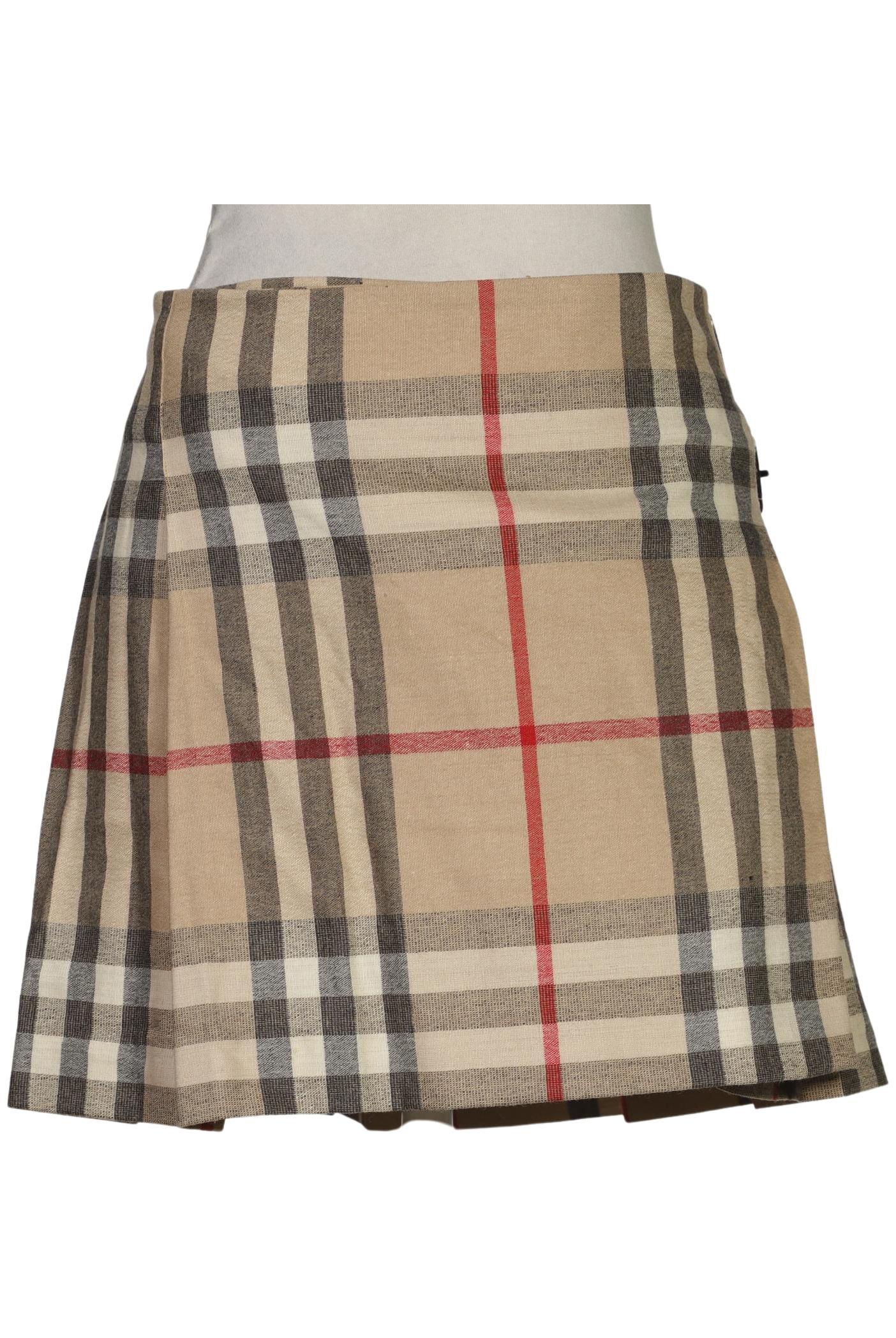 

Burberry Damen Rock, beige, Gr. 38