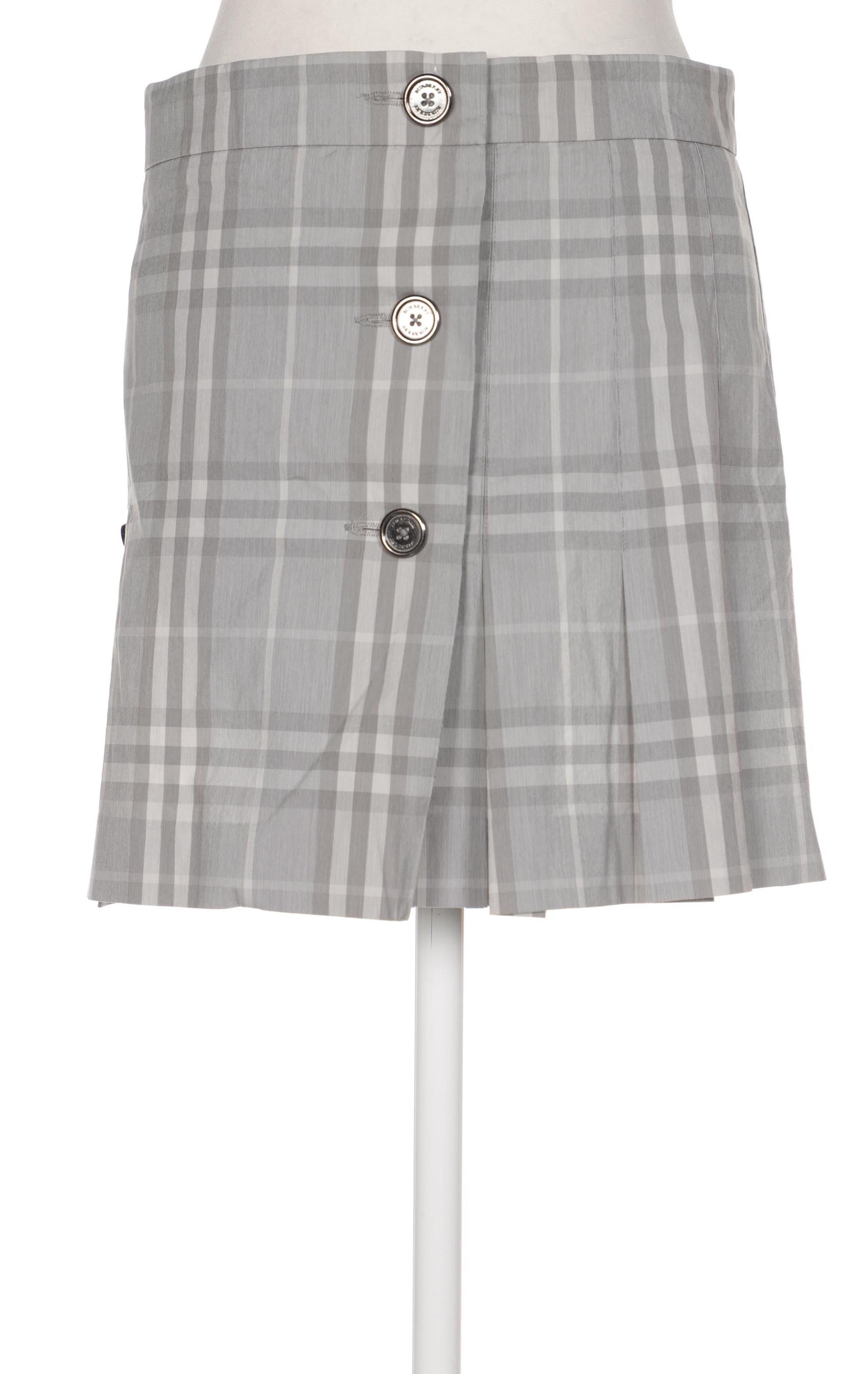 

Burberry Damen Rock, grau, Gr. 40