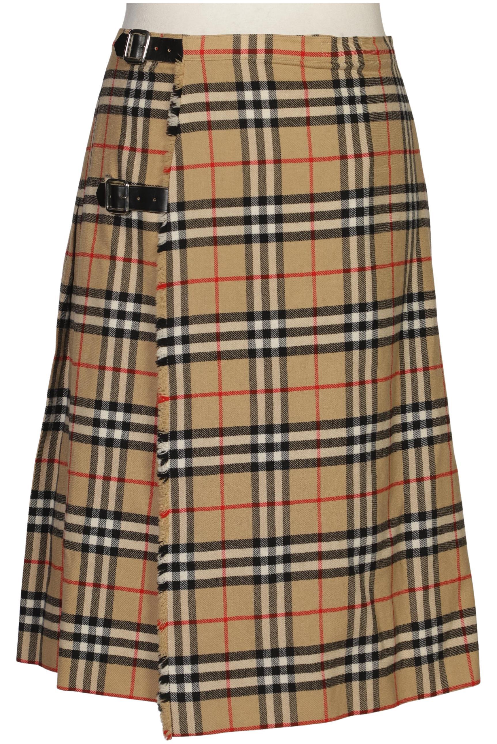 

Burberry Damen Rock, beige, Gr. 12