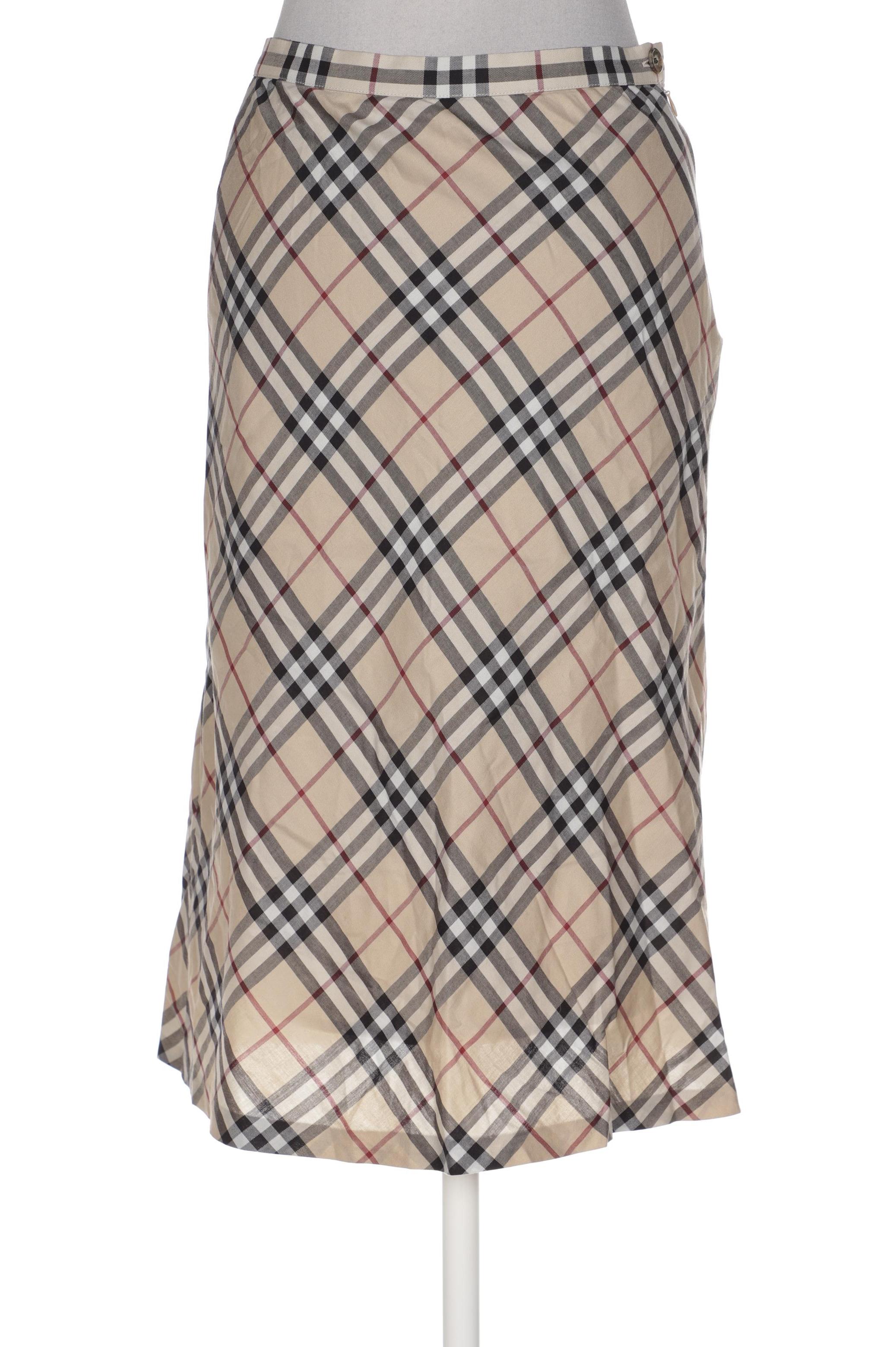

Burberry Damen Rock, beige, Gr. 36