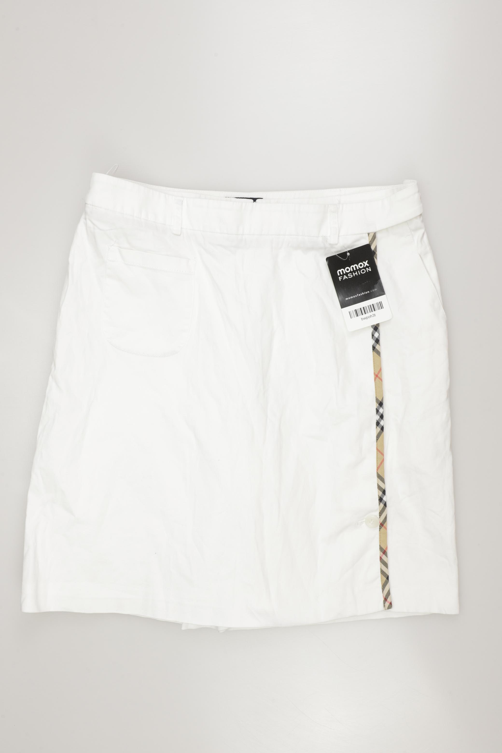 

Burberry Damen Rock, weiß, Gr. 10