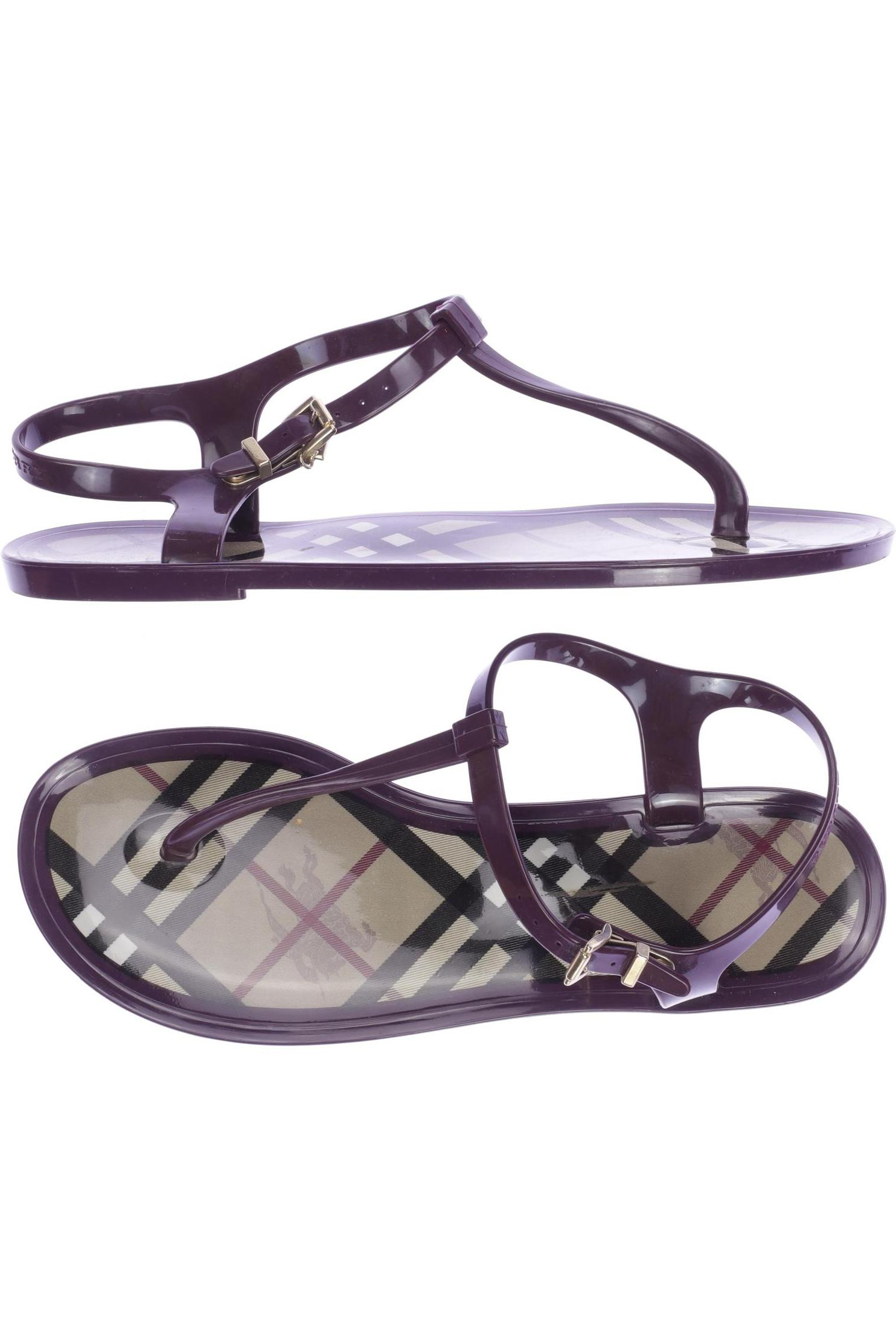 Thumbnail - Burberry Damen Sandale, bordeaux, Gr. 40