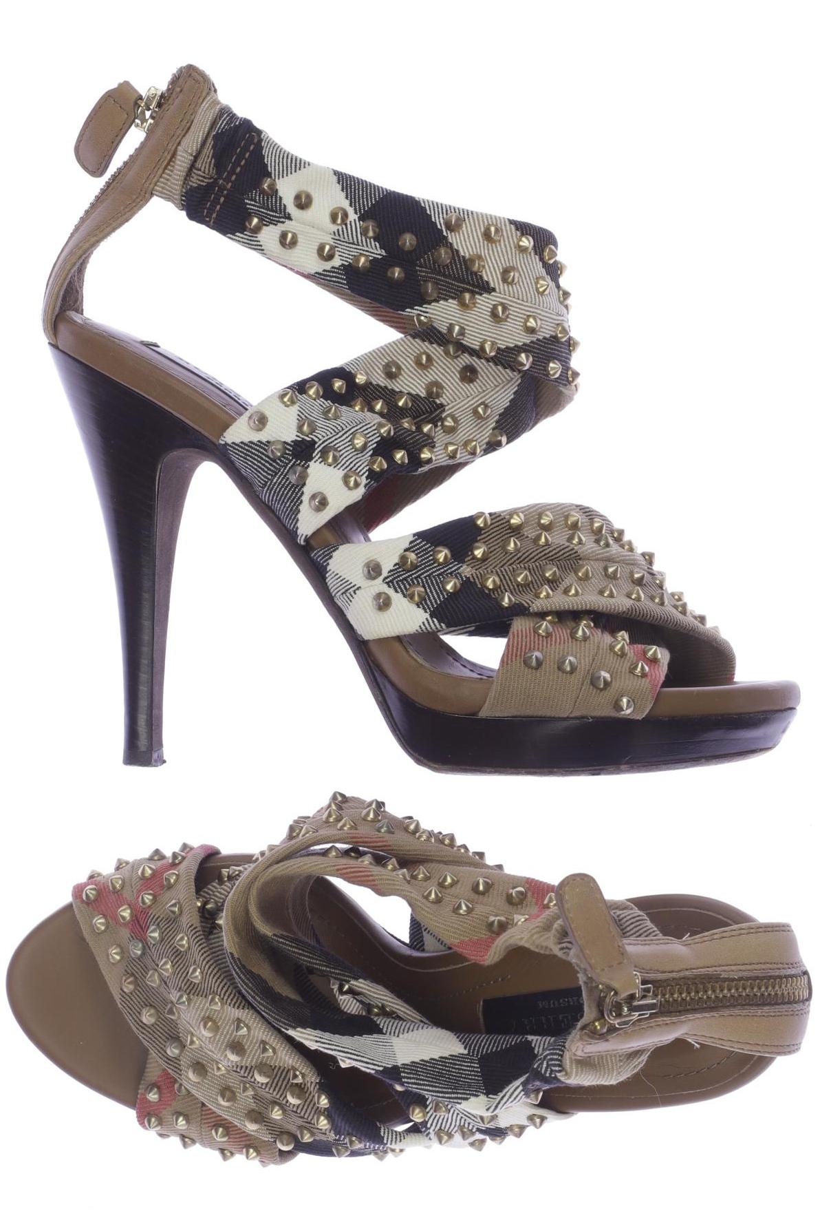 

Burberry Damen Sandale, braun, Gr. 38