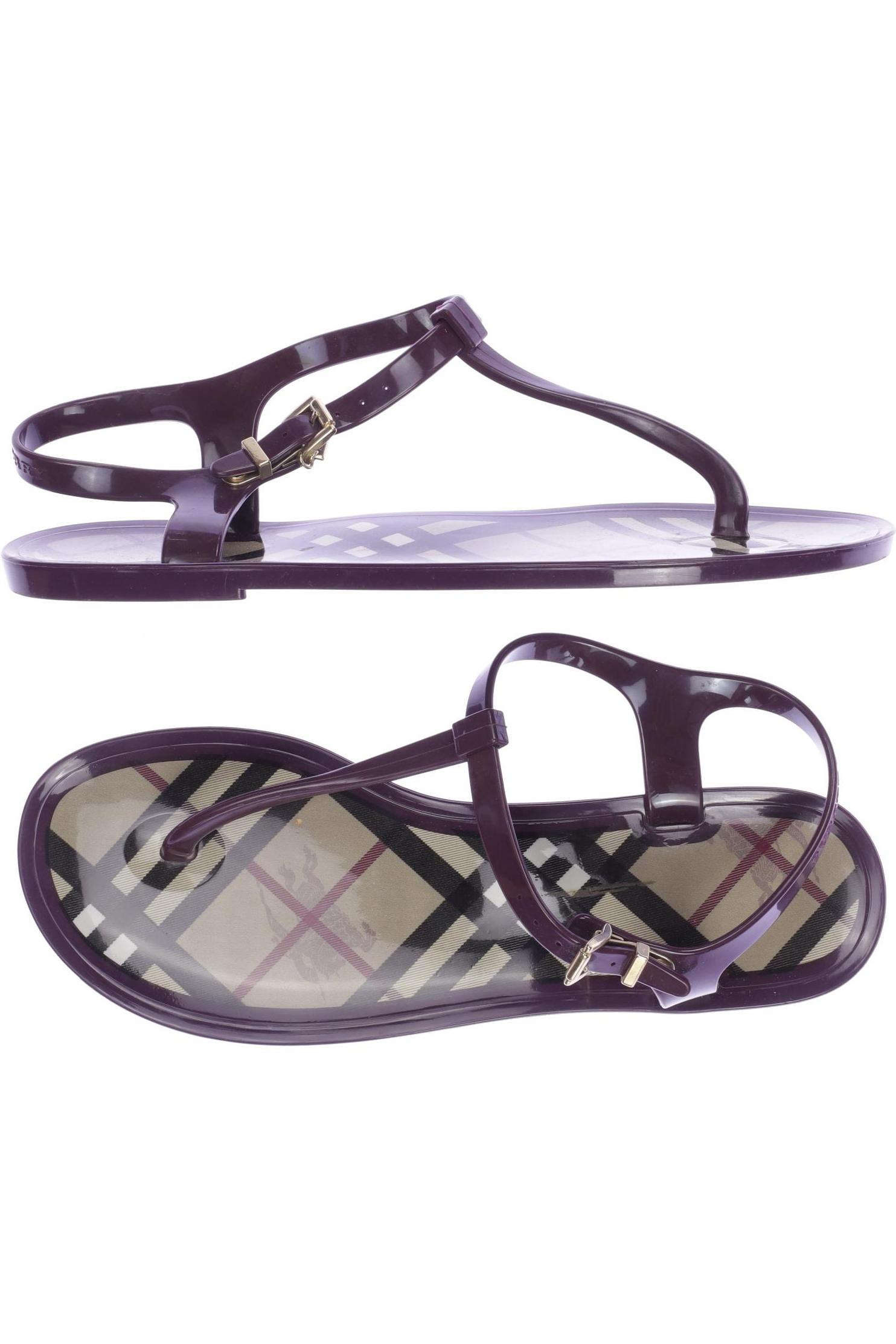 

Burberry Damen Sandale, bordeaux, Gr. 40