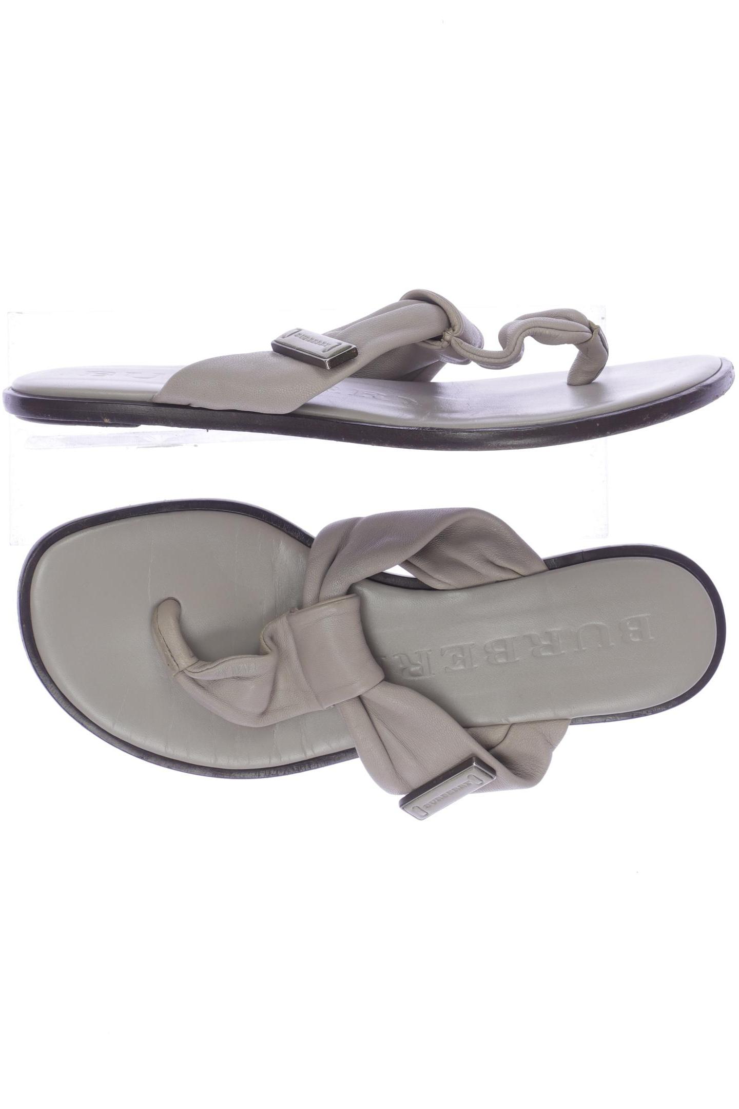 

Burberry Damen Sandale, beige, Gr. 36
