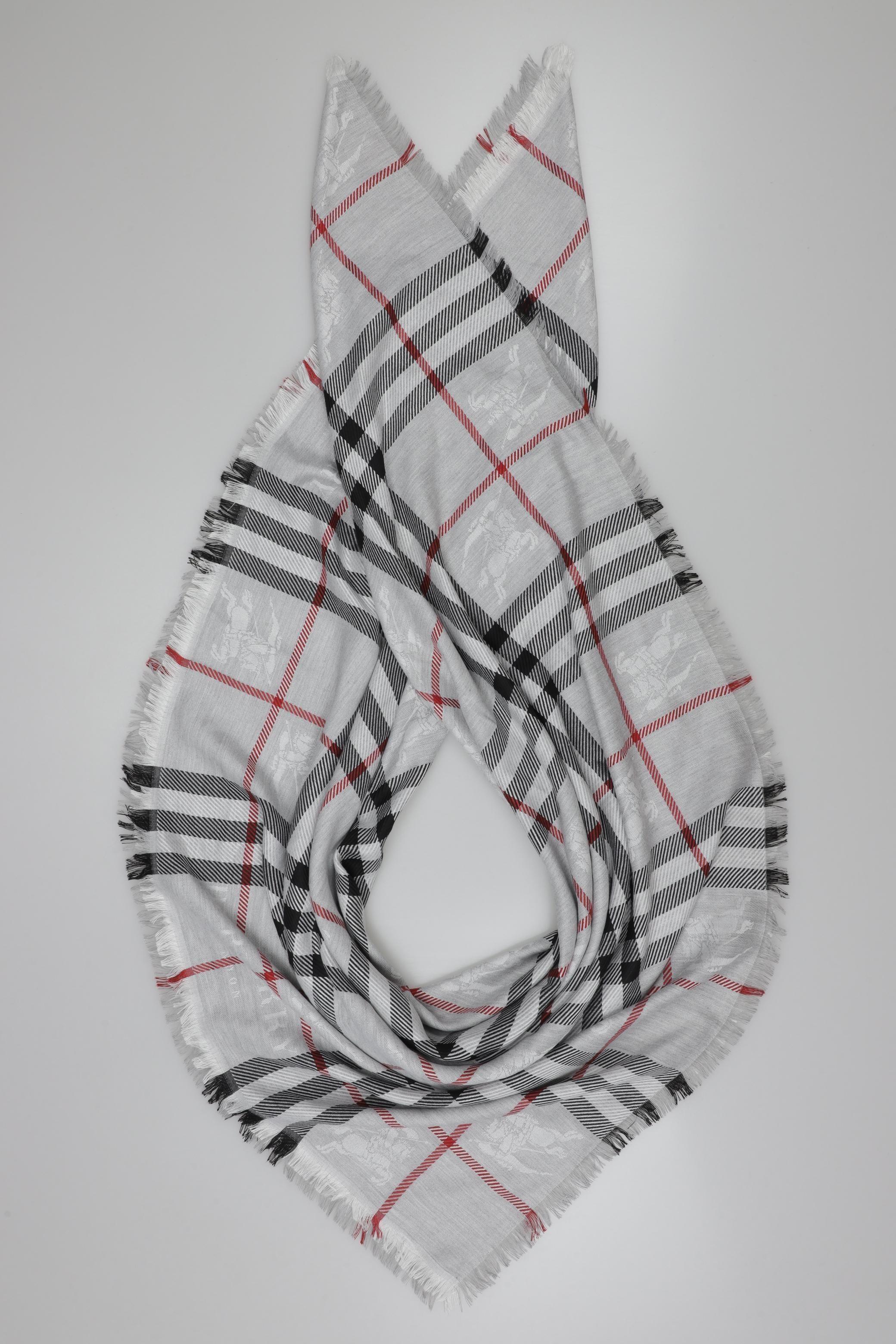 

Burberry Damen Schal, weiß, Gr.