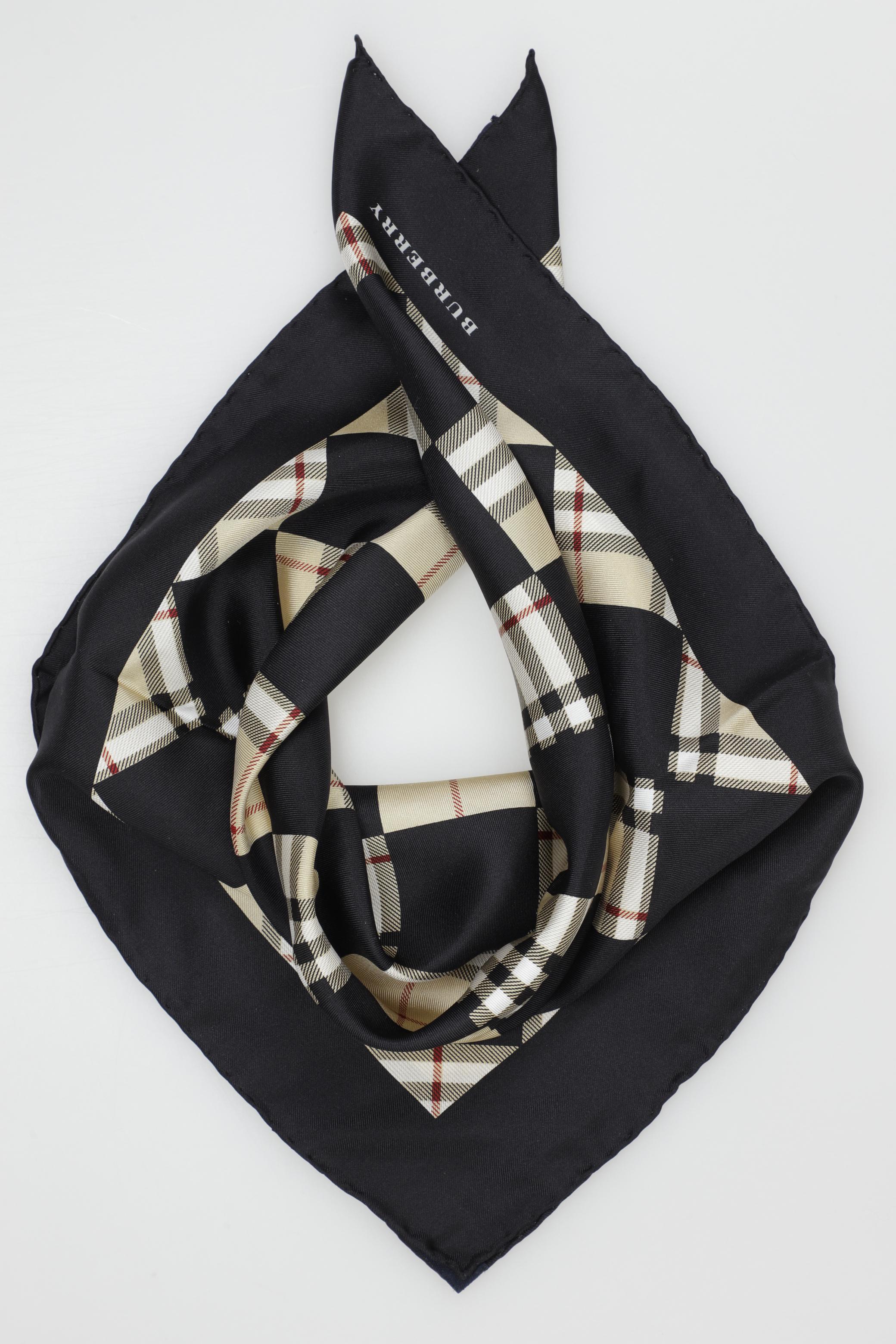 

Burberry Damen Schal, schwarz, Gr.