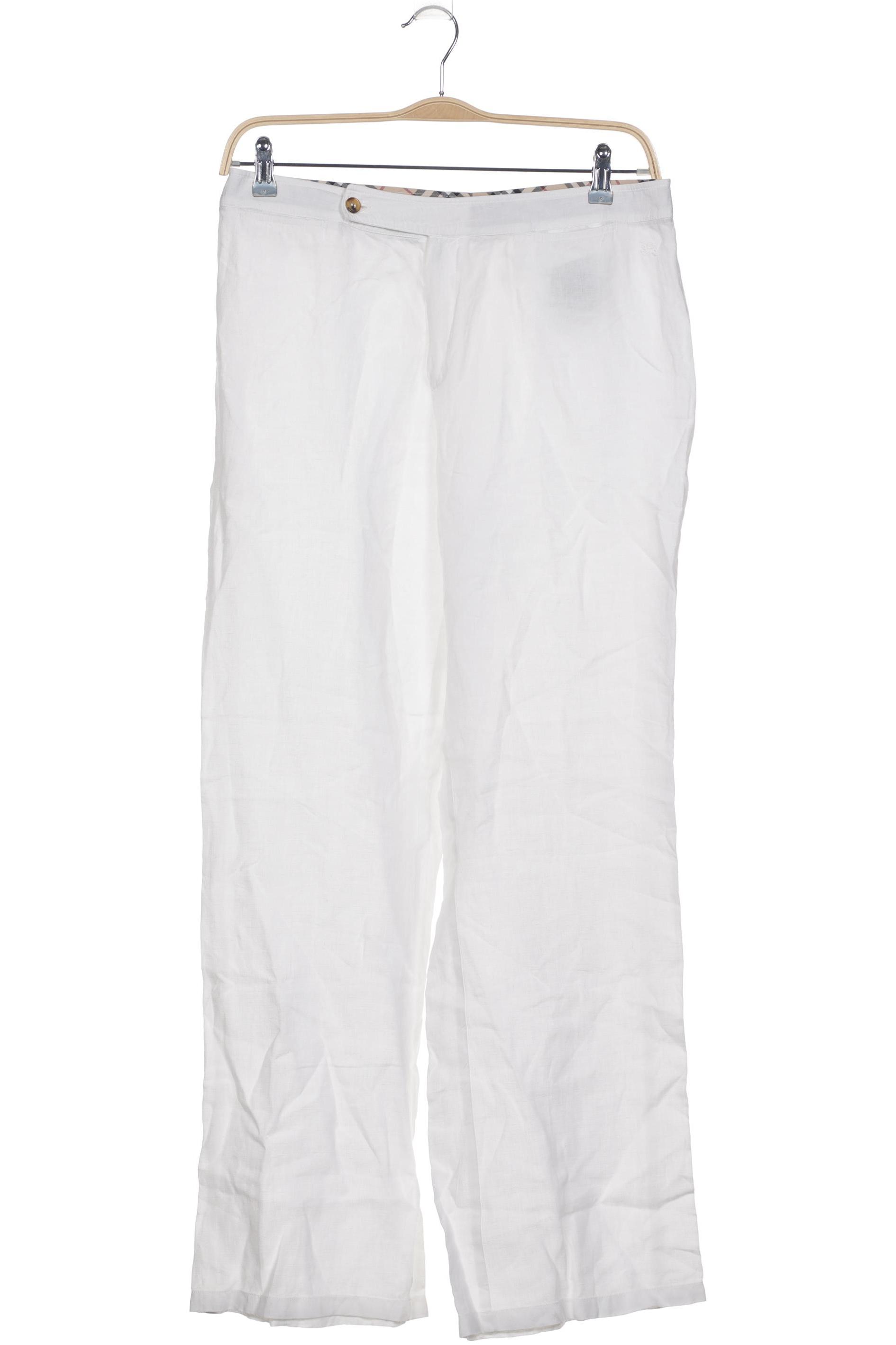 

Burberry Damen Stoffhose, weiß, Gr. 46