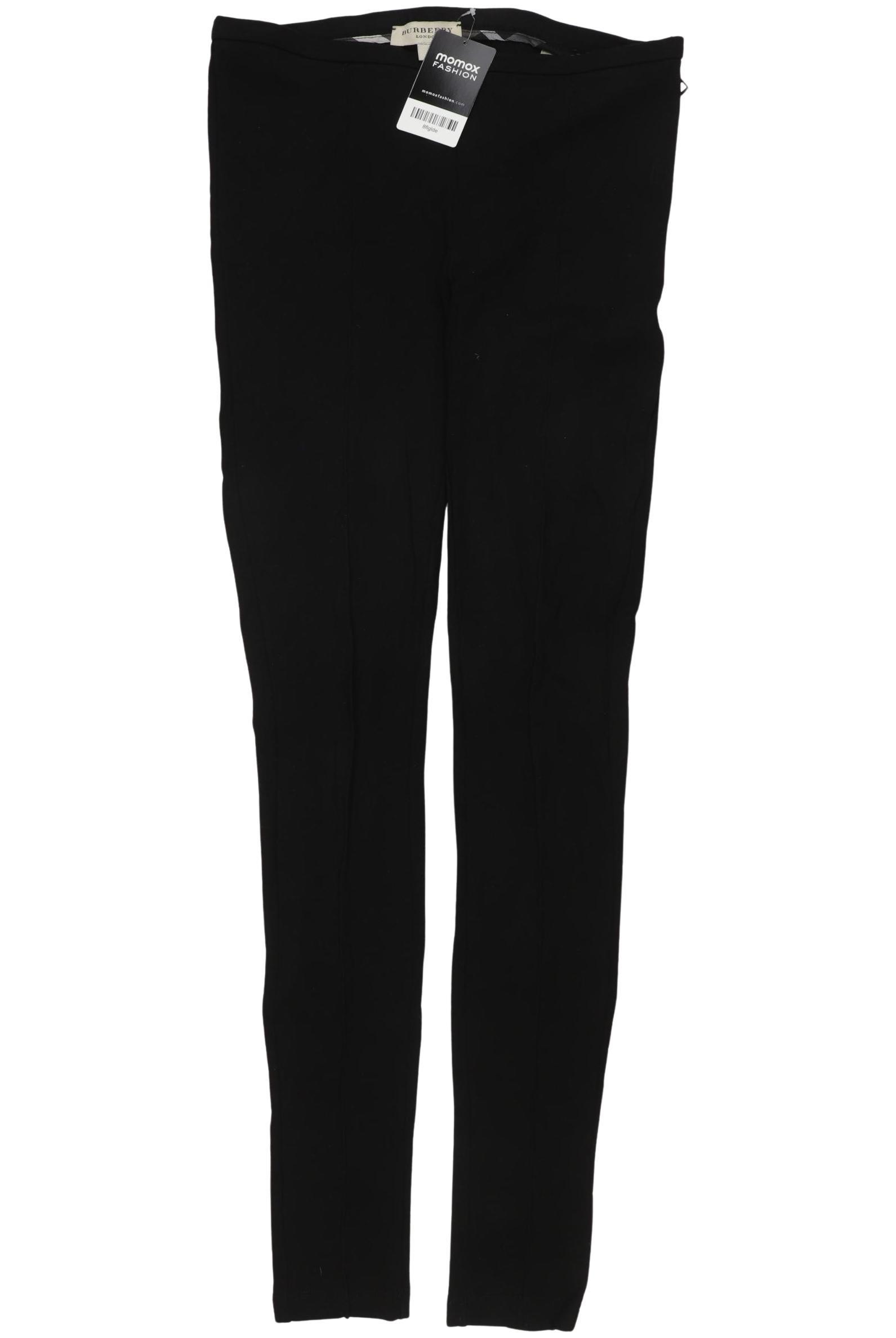 

Burberry Damen Stoffhose, schwarz, Gr. 0