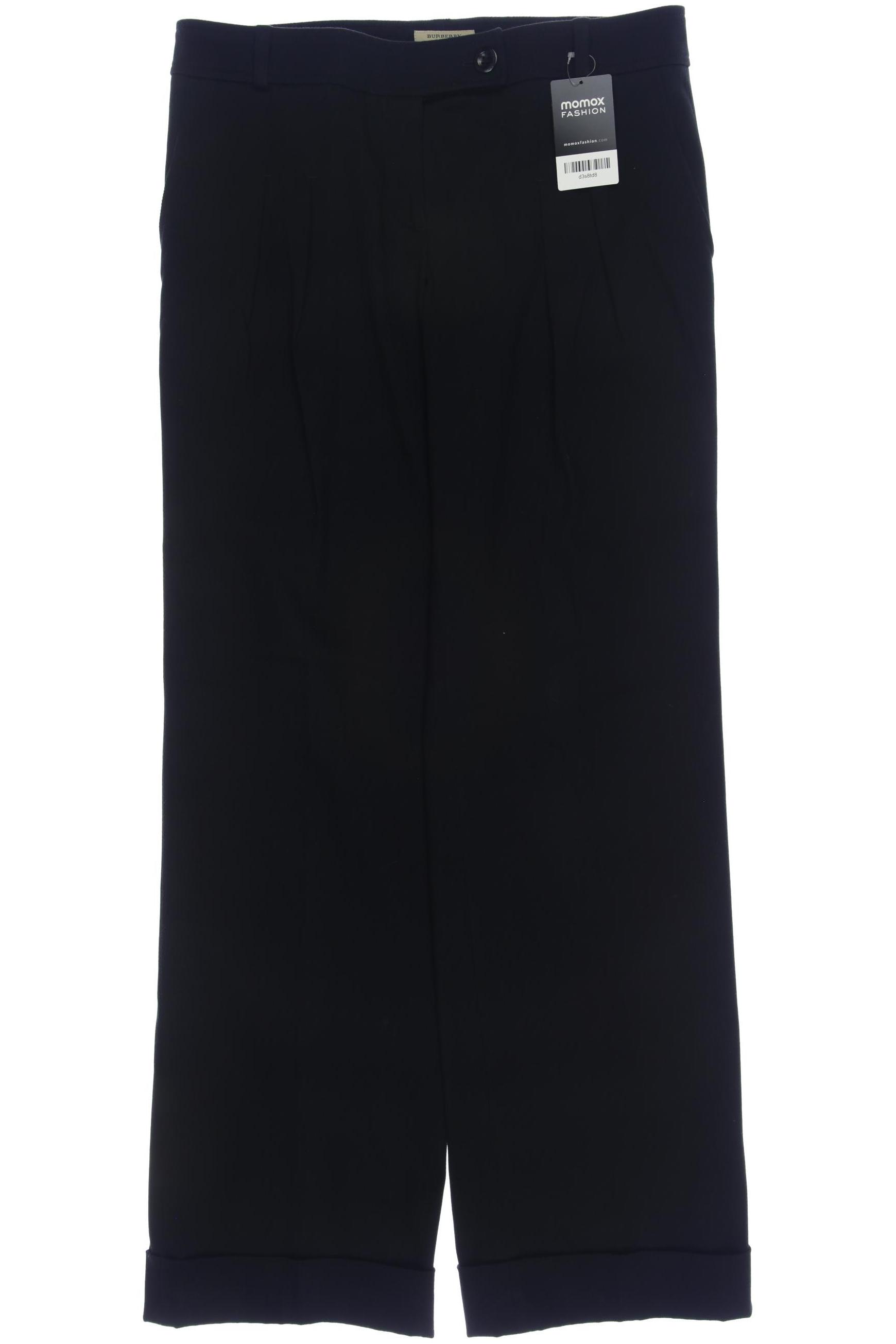 

Burberry Damen Stoffhose, schwarz, Gr. 10