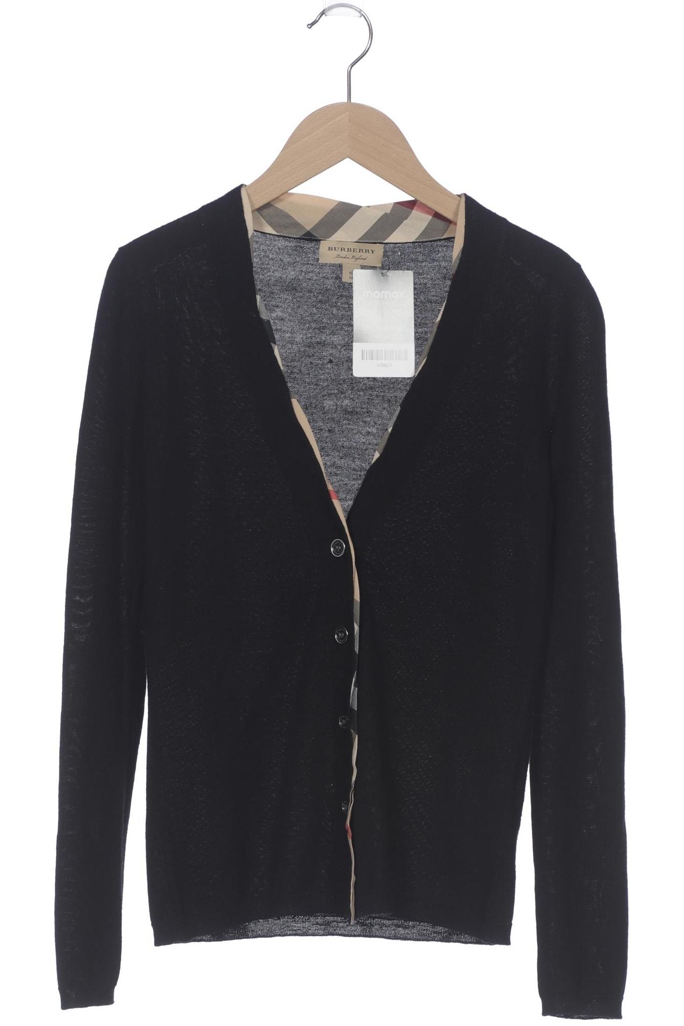 

Burberry Damen Strickjacke, schwarz, Gr. 34