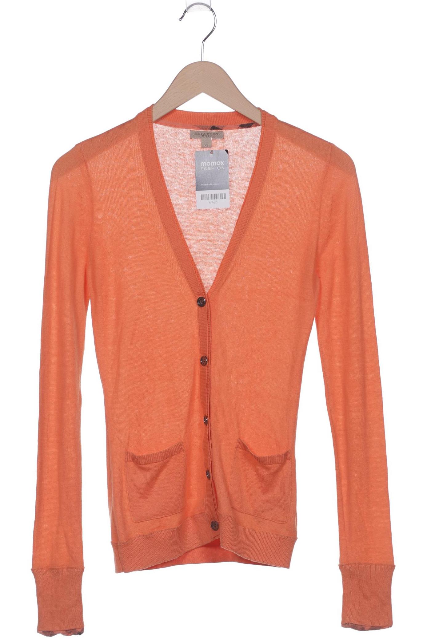 

Burberry Damen Strickjacke, orange, Gr. 34