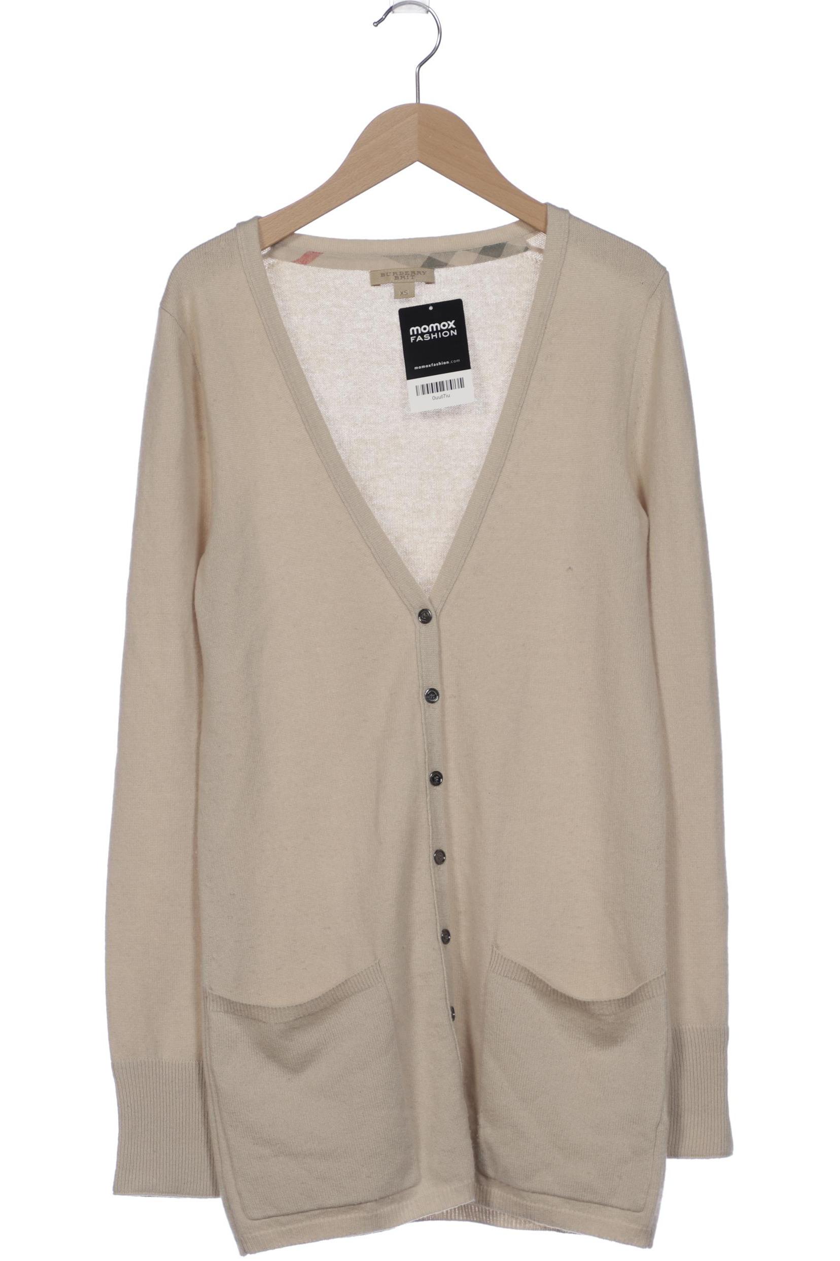 

Burberry Damen Strickjacke, beige, Gr. 34