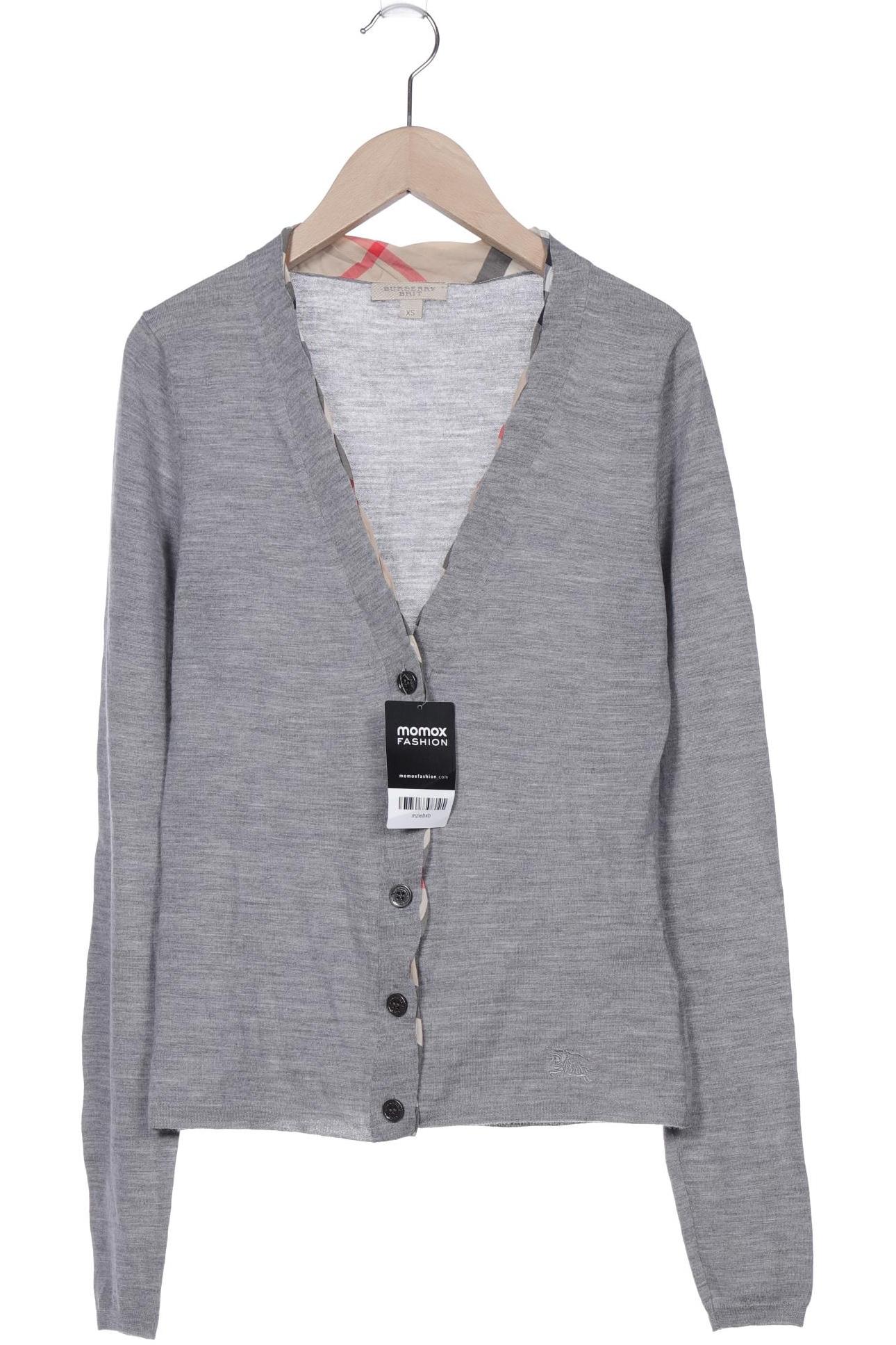 

Burberry Damen Strickjacke, grau, Gr. 34