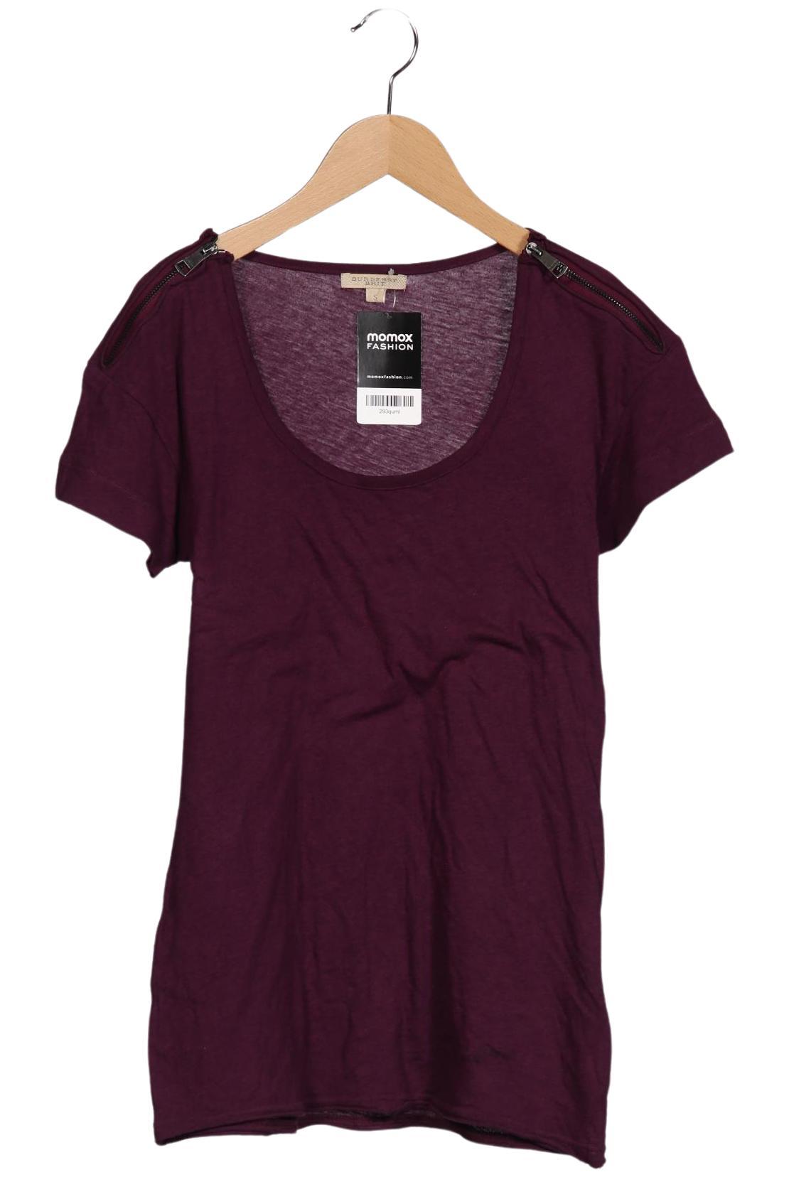 

Burberry Damen T-Shirt, bordeaux, Gr. 36