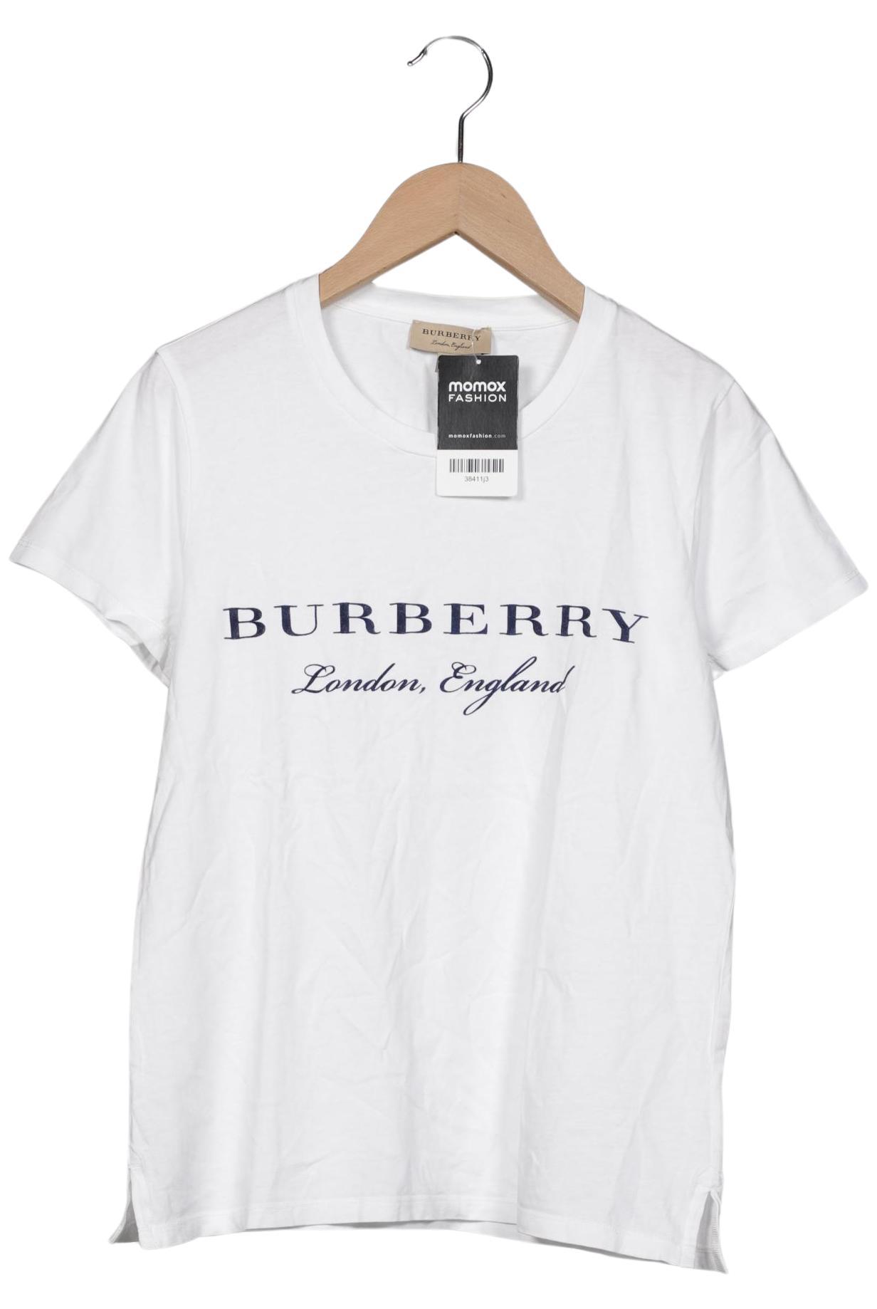 

Burberry Damen T-Shirt, weiß, Gr. 34