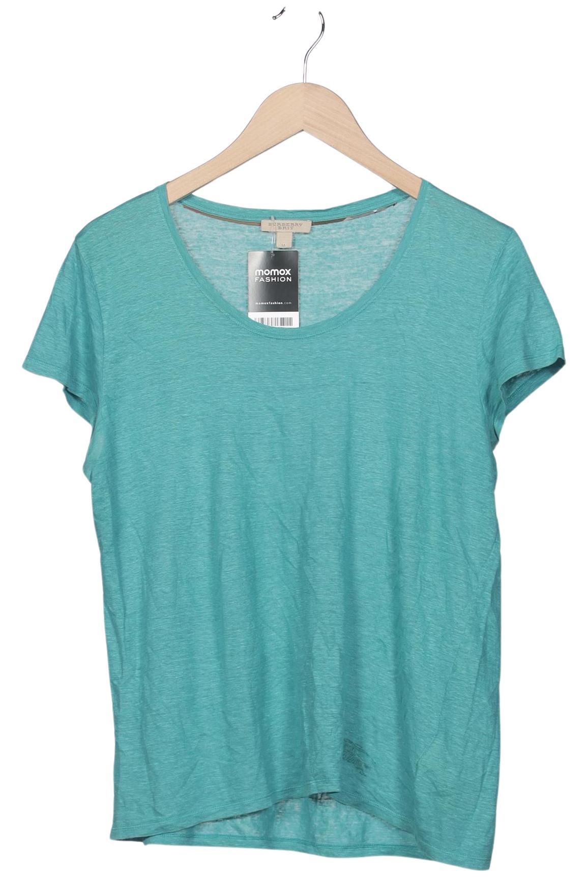 

Burberry Damen T-Shirt, türkis, Gr. 38