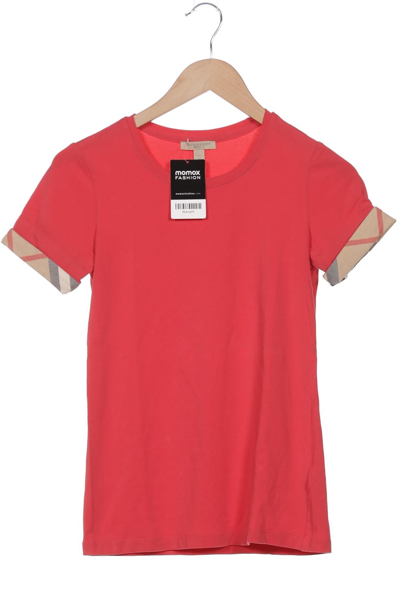 

Burberry Damen T-Shirt, rot, Gr. 34
