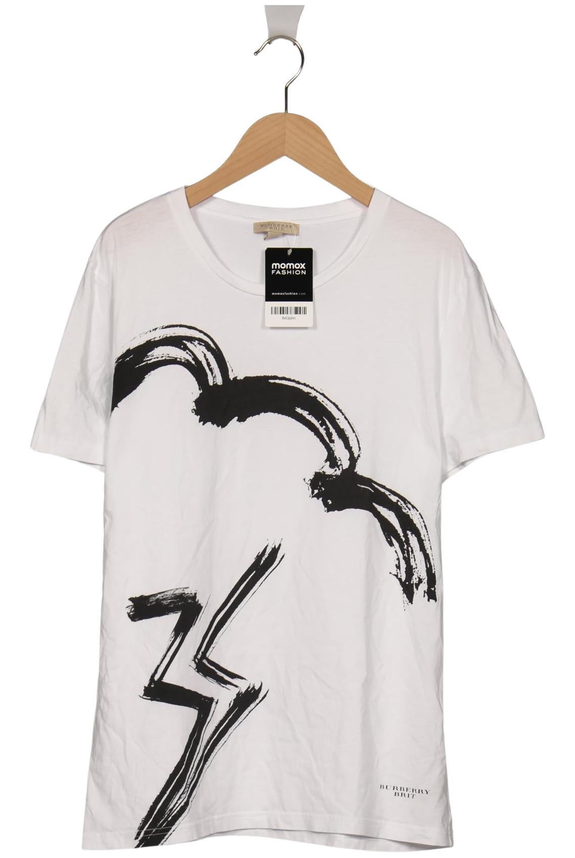 

Burberry Damen T-Shirt, weiß, Gr. 38