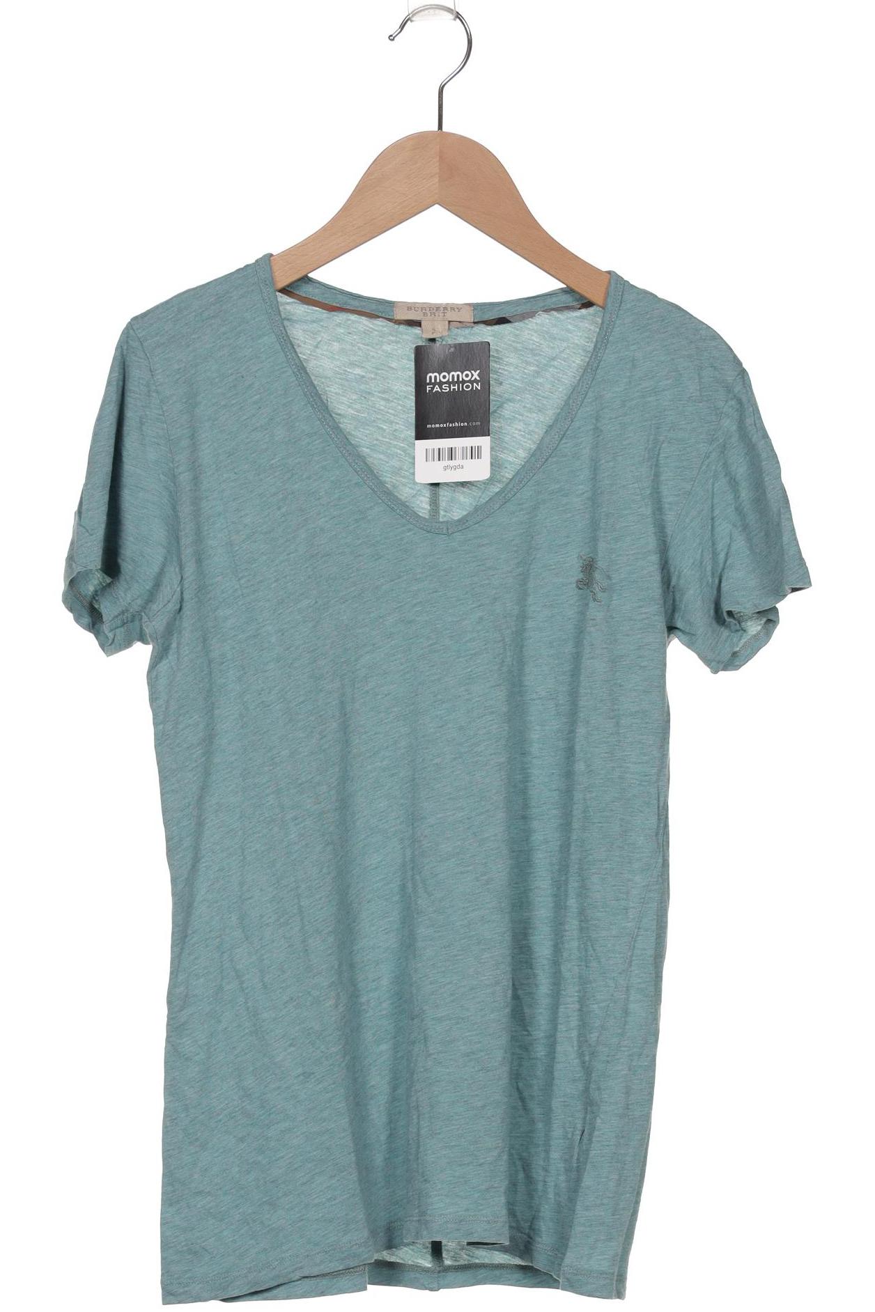 

Burberry Damen T-Shirt, türkis, Gr. 36