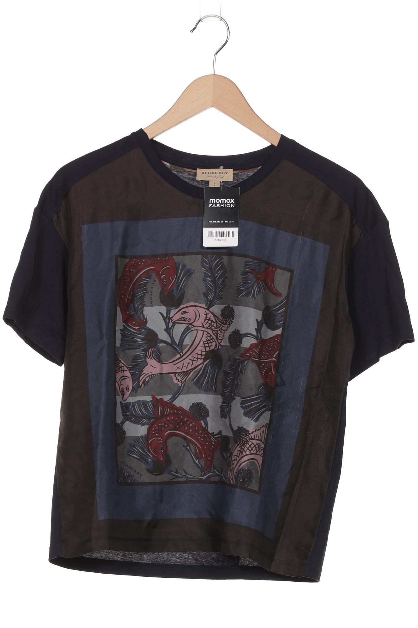 

Burberry Damen T-Shirt, marineblau, Gr. 36