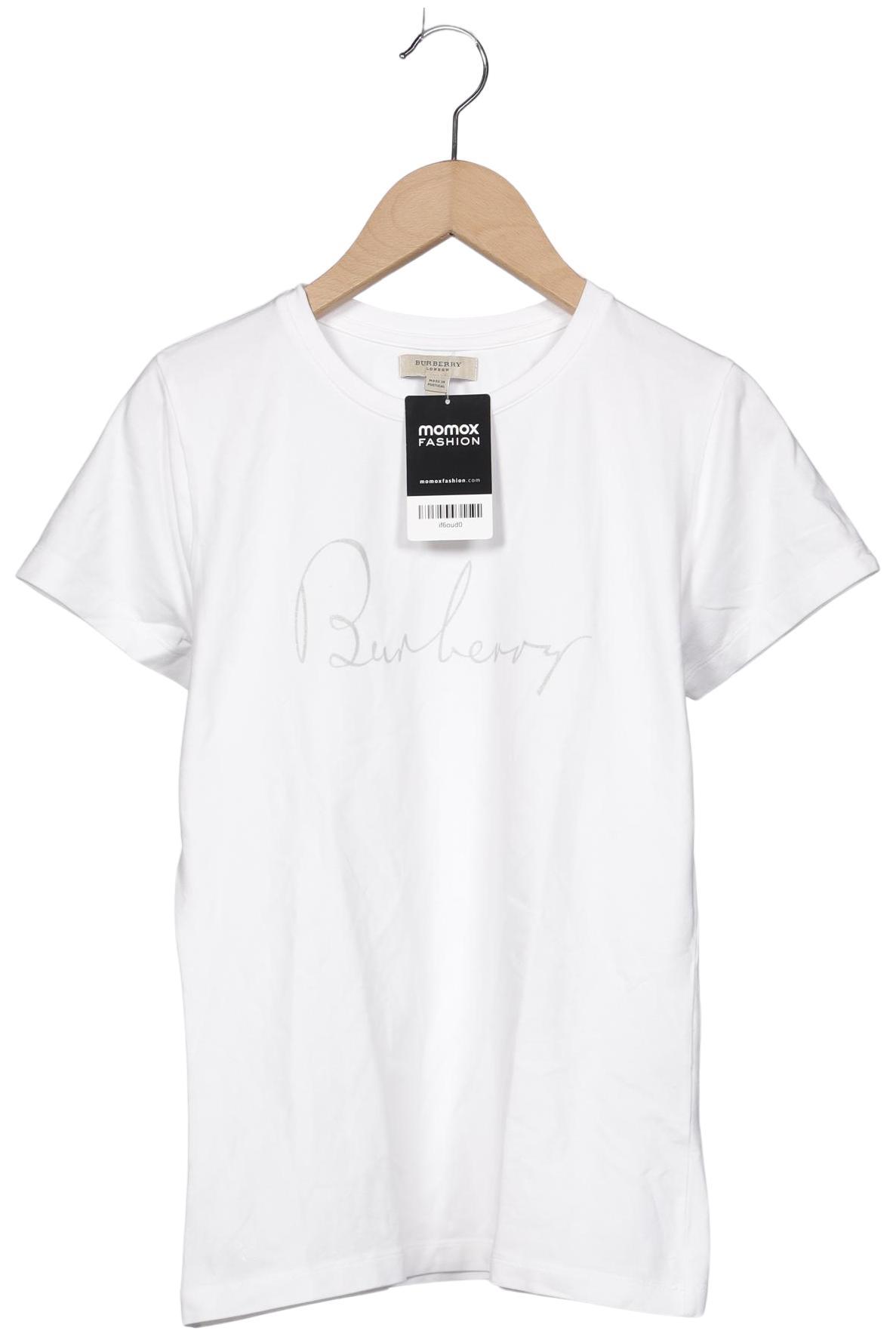 

Burberry Damen T-Shirt, weiß, Gr. 38