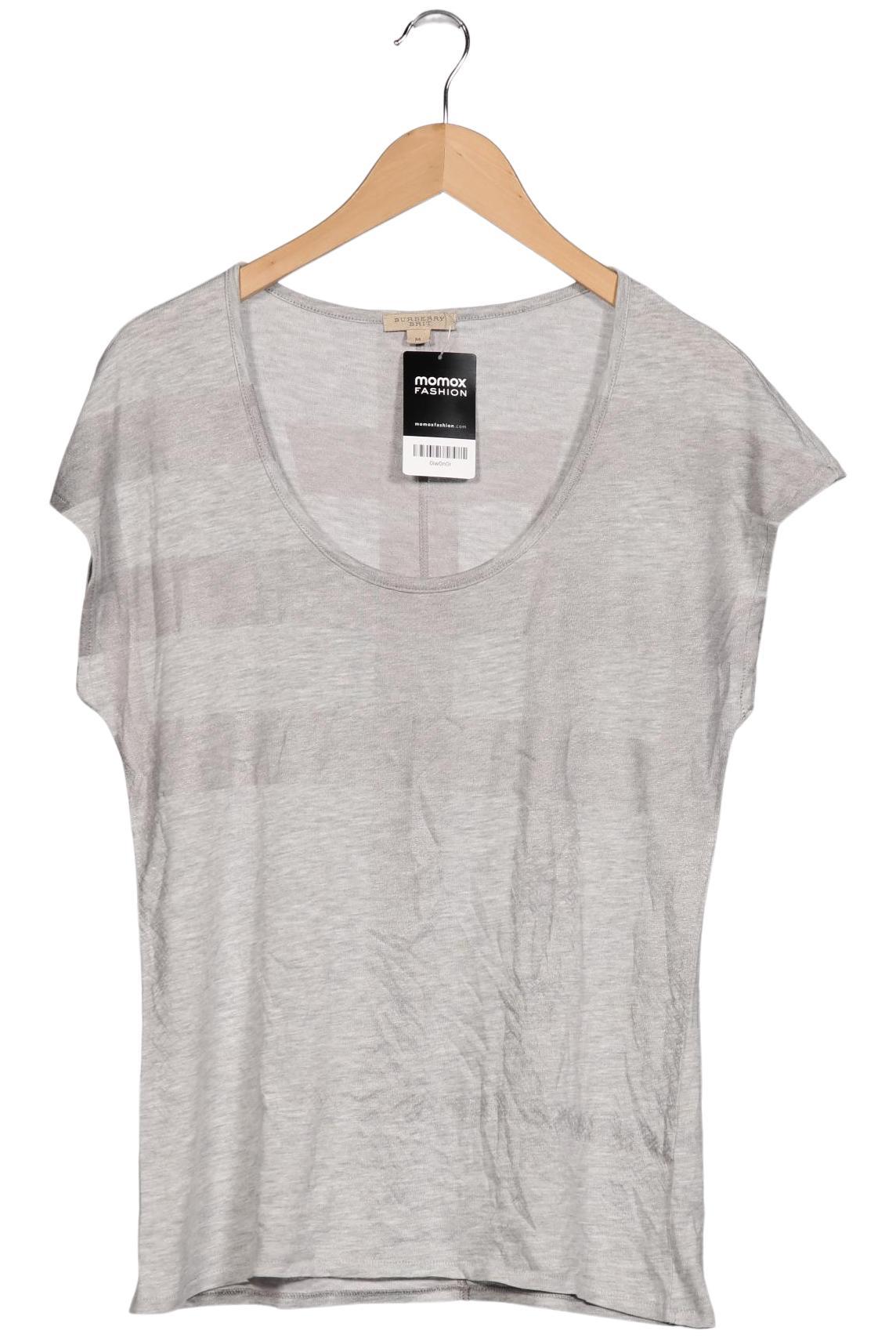 

Burberry Damen T-Shirt, grau, Gr. 38