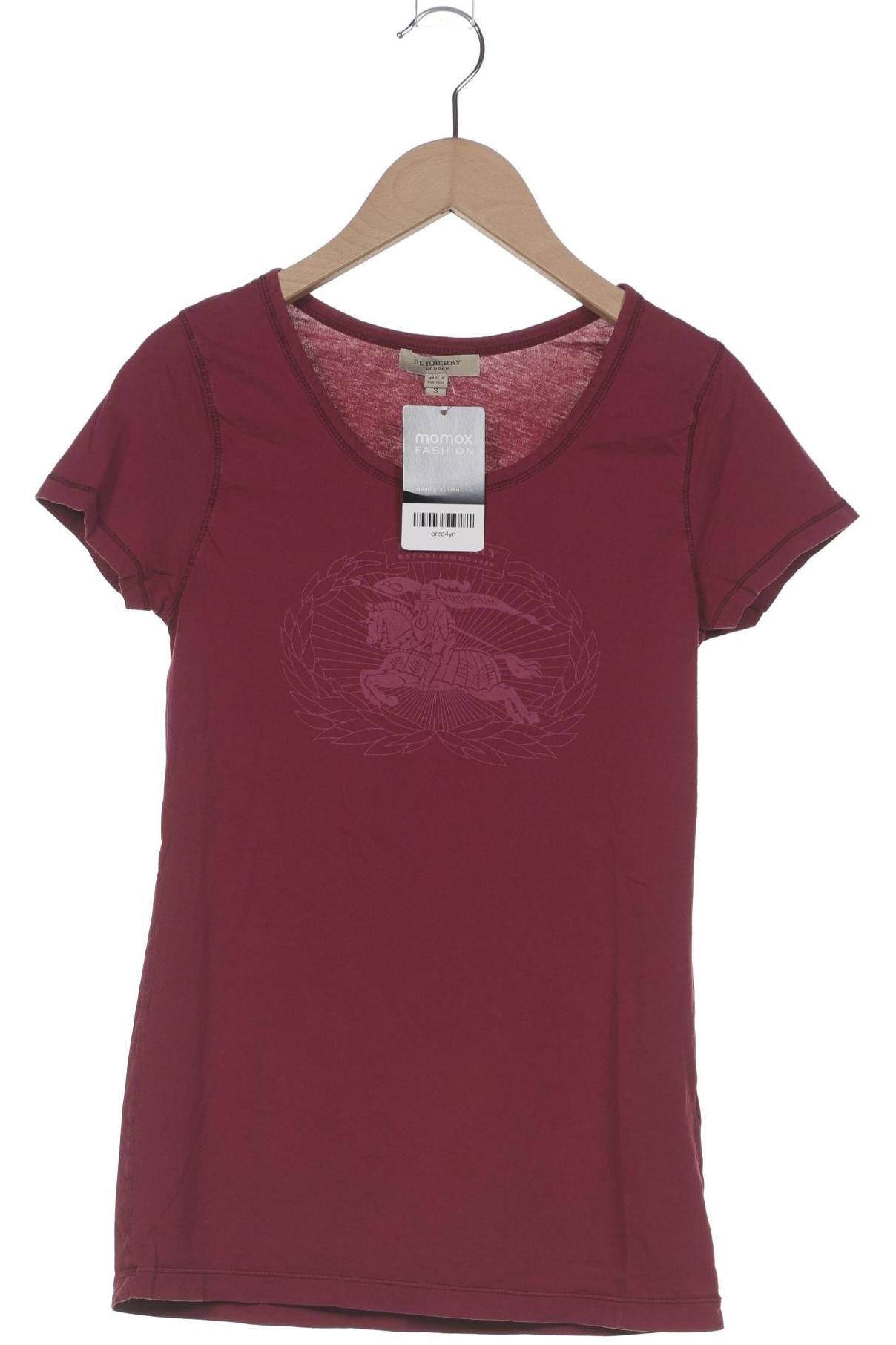 

Burberry Damen T-Shirt, bordeaux, Gr. 36
