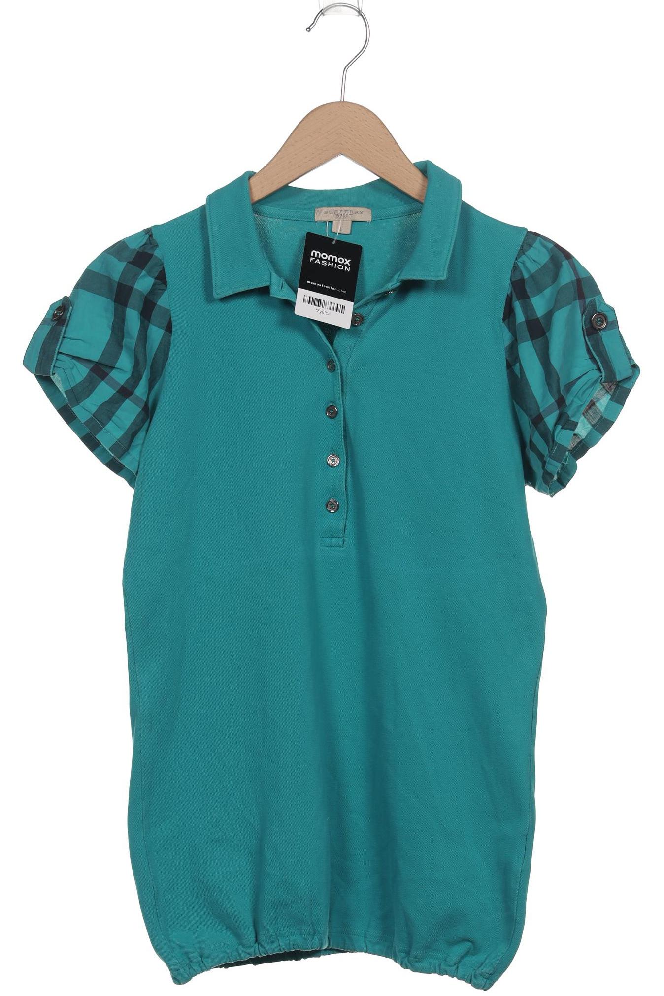 

Burberry Damen T-Shirt, türkis, Gr. 42