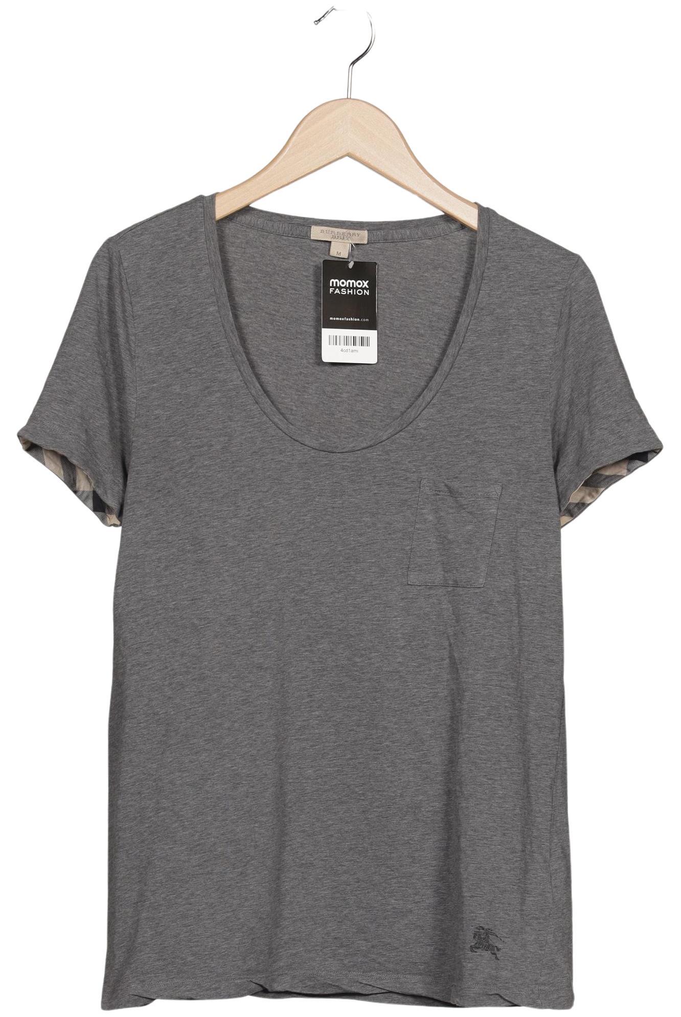 

Burberry Damen T-Shirt, grau, Gr. 38