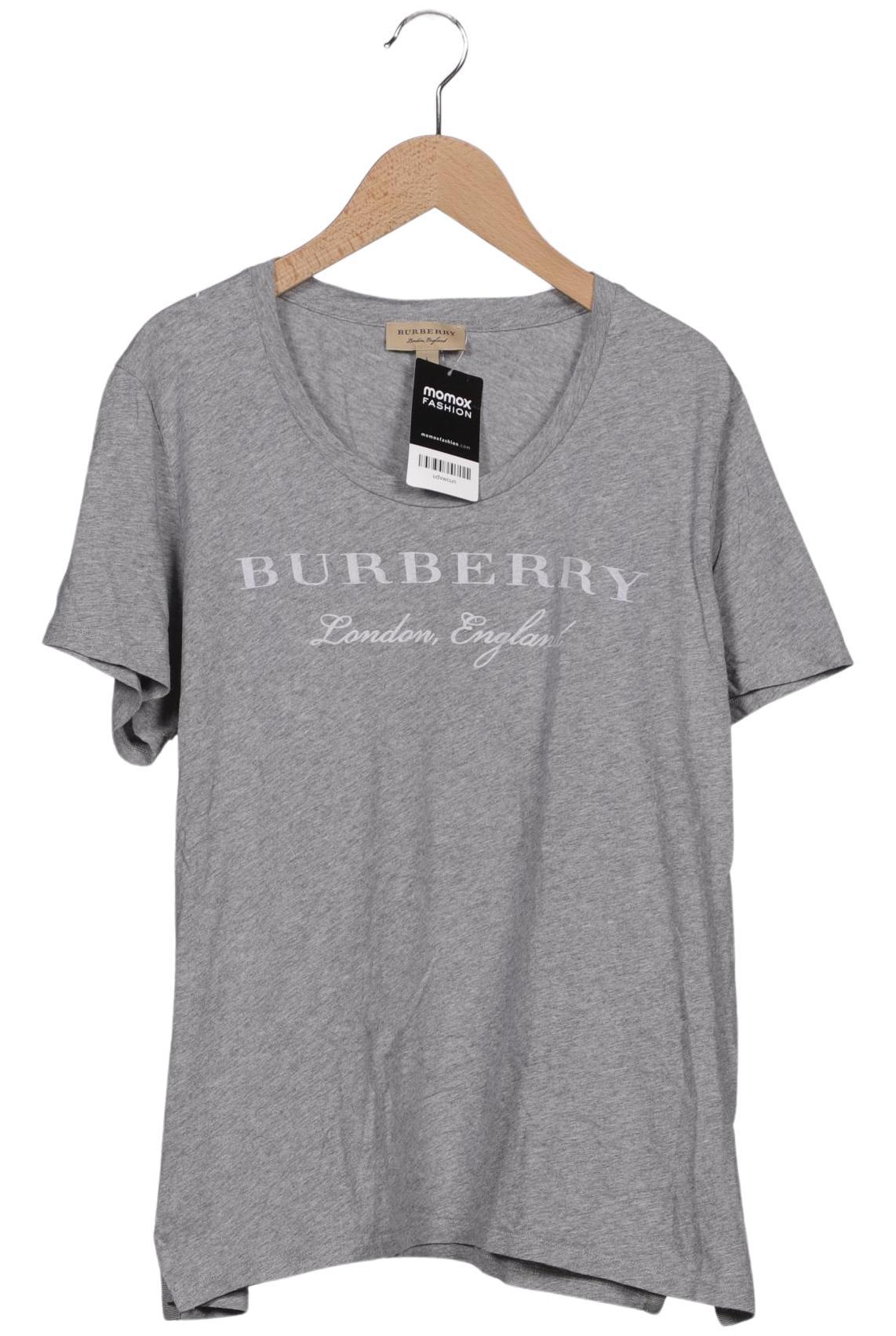 

Burberry Damen T-Shirt, grau, Gr. 42