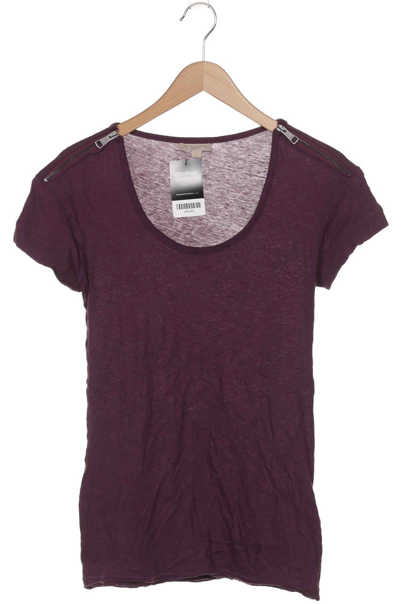 

Burberry Damen T-Shirt, flieder, Gr. 36