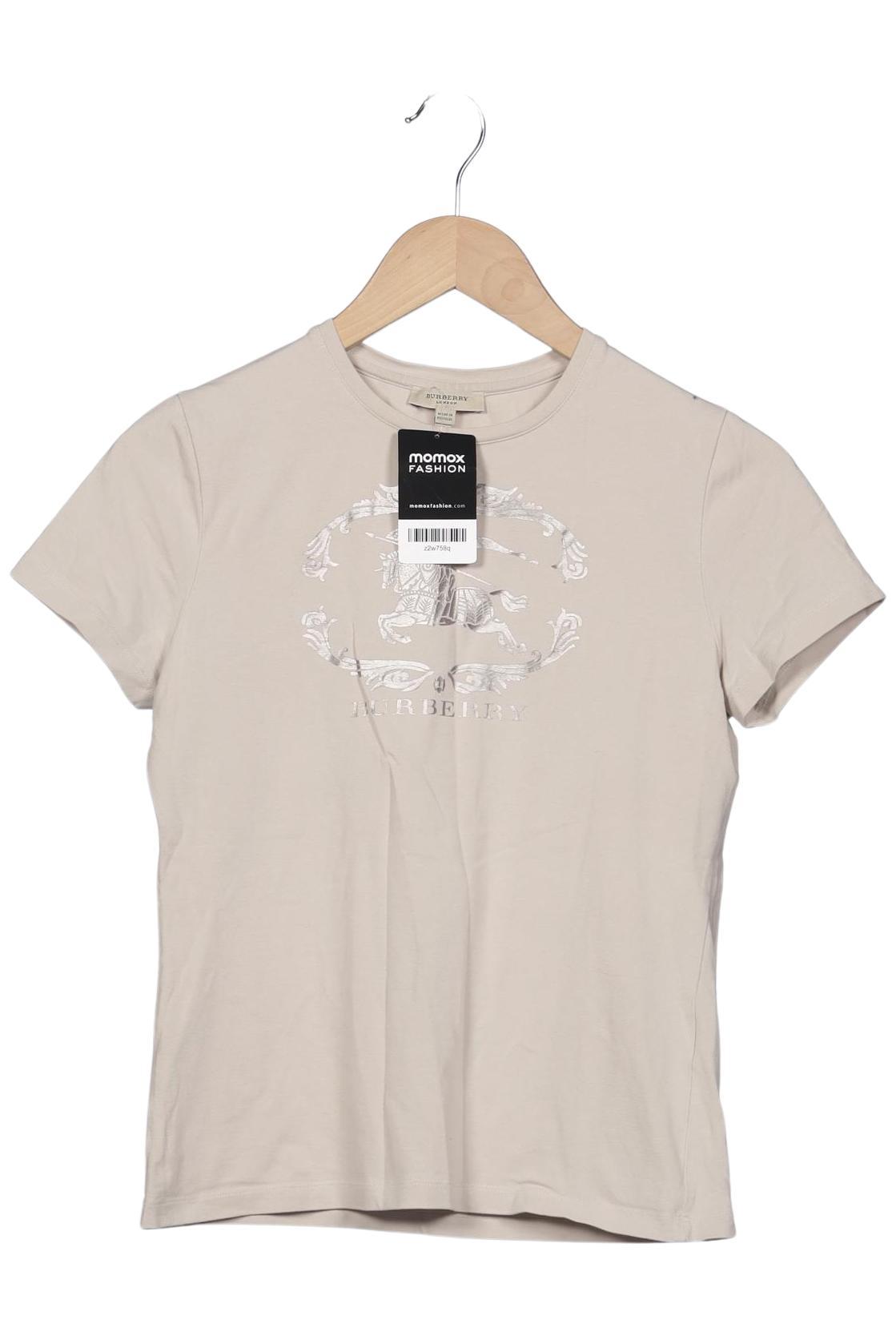 

Burberry Damen T-Shirt, beige, Gr. 38