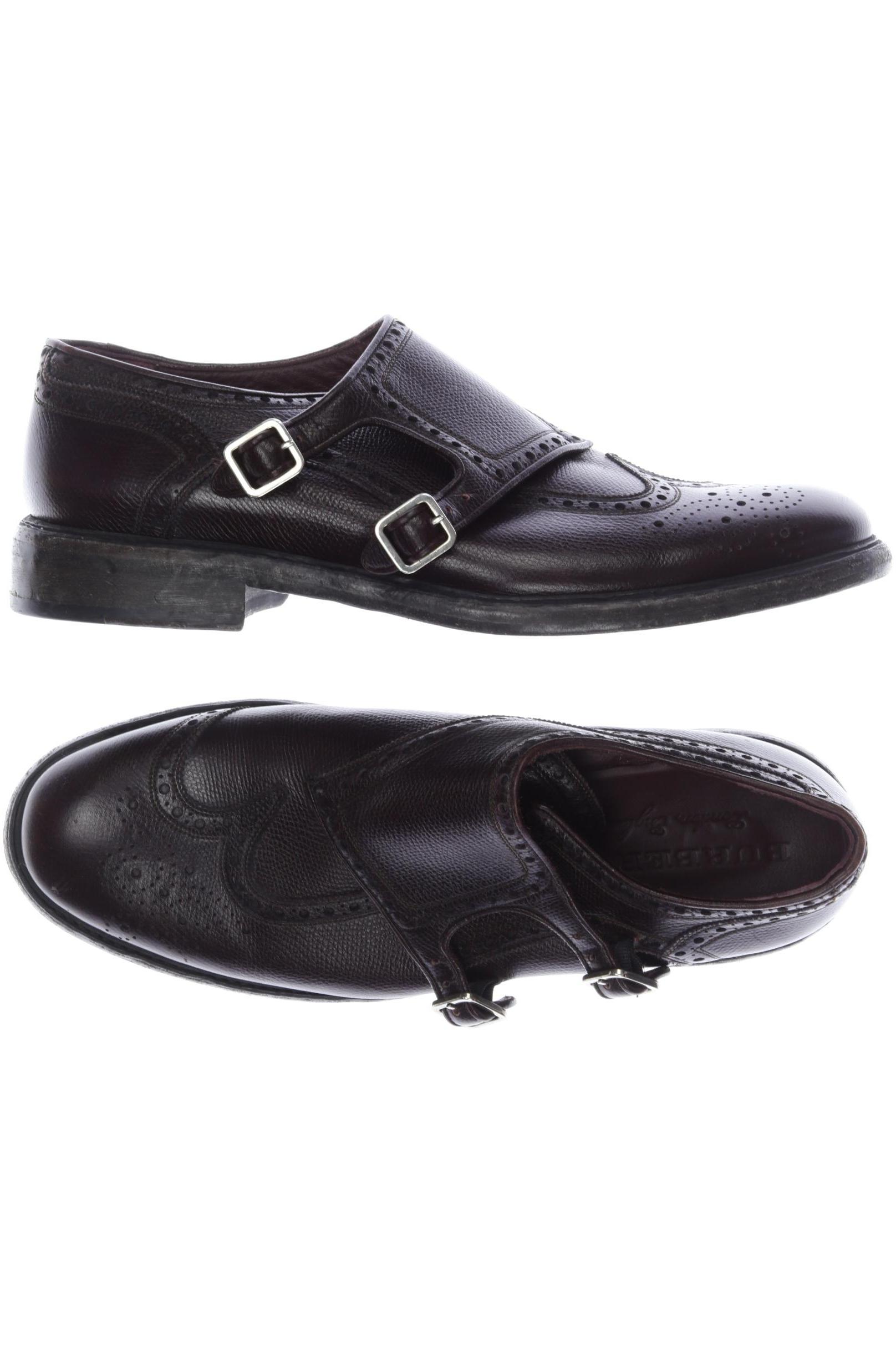 

Burberry Herren Halbschuh, bordeaux, Gr. 44