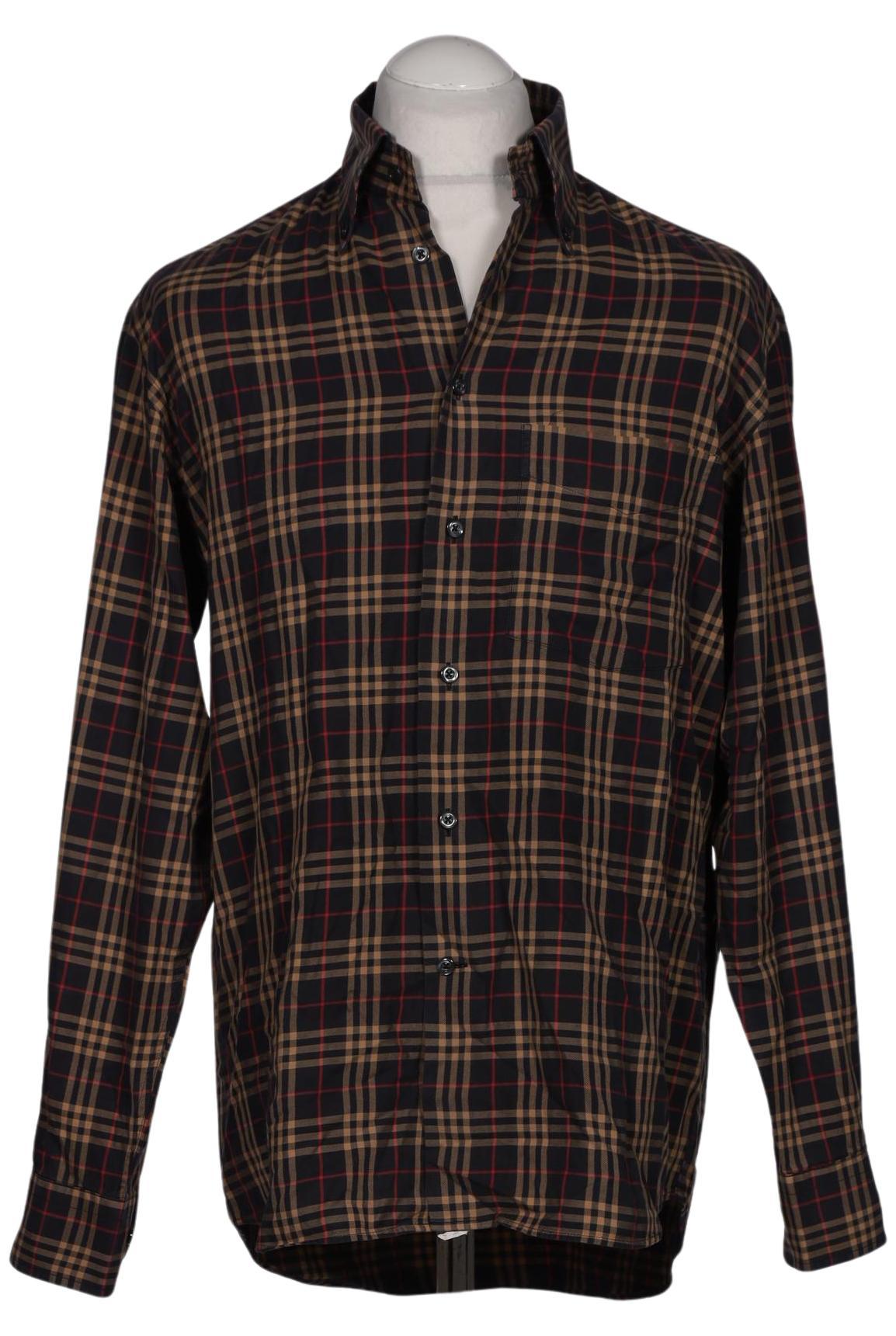 

Burberry Herren Hemd, schwarz, Gr. 50