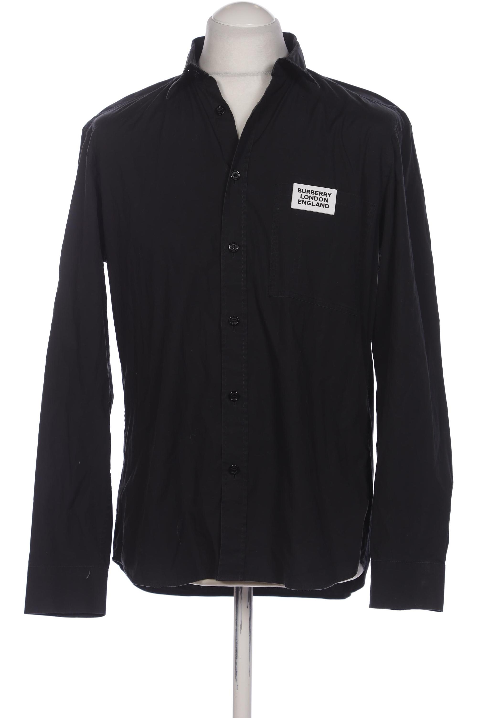 

Burberry Herren Hemd, schwarz, Gr. 52