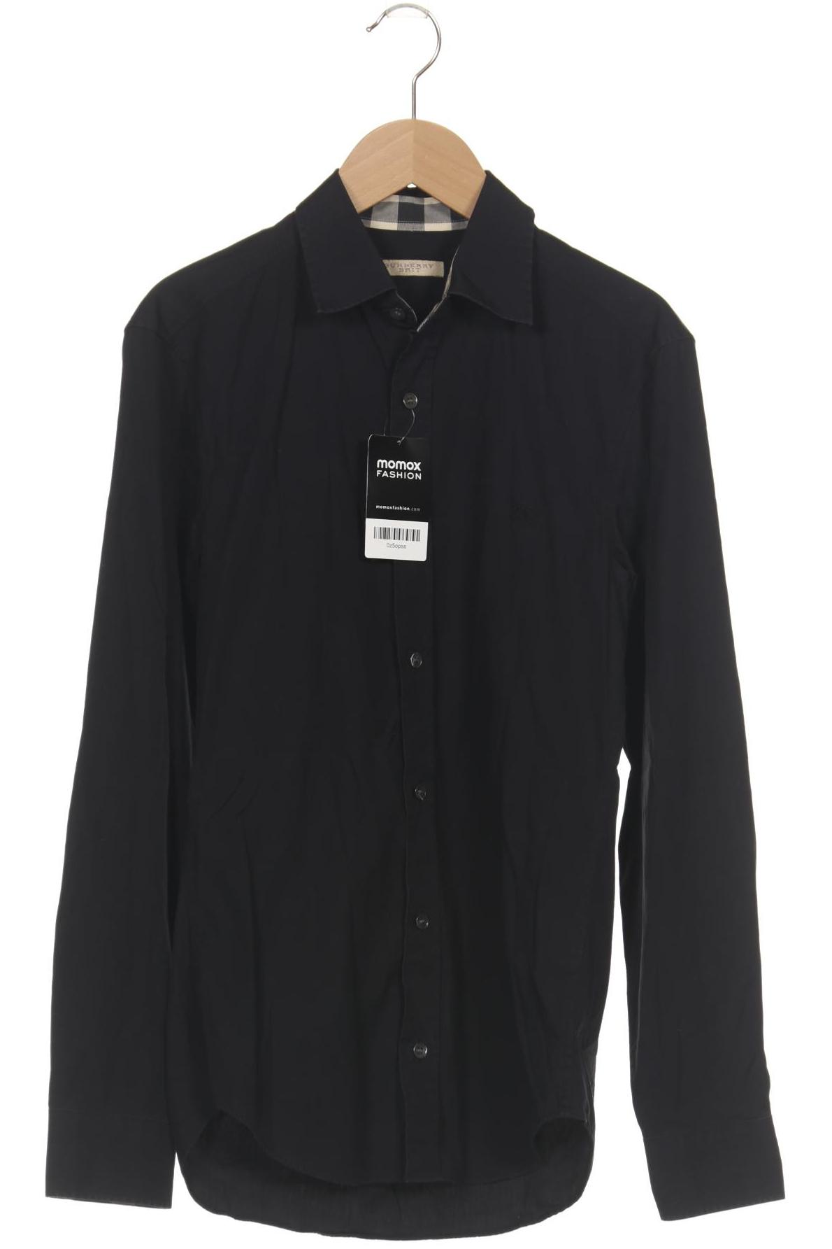 

Burberry Herren Hemd, schwarz, Gr. 44