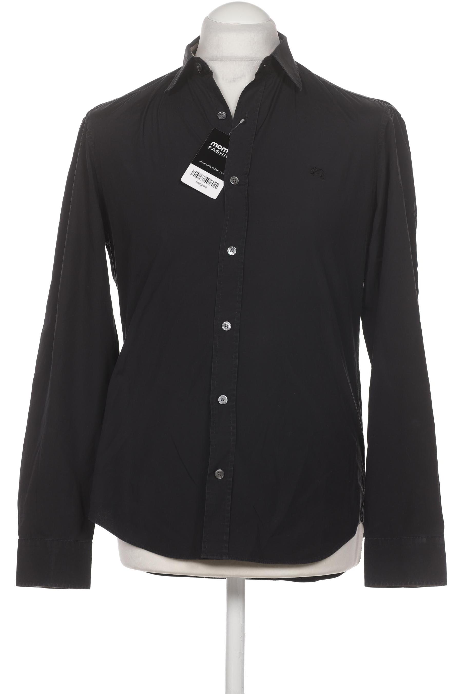 

Burberry Herren Hemd, schwarz, Gr. 48