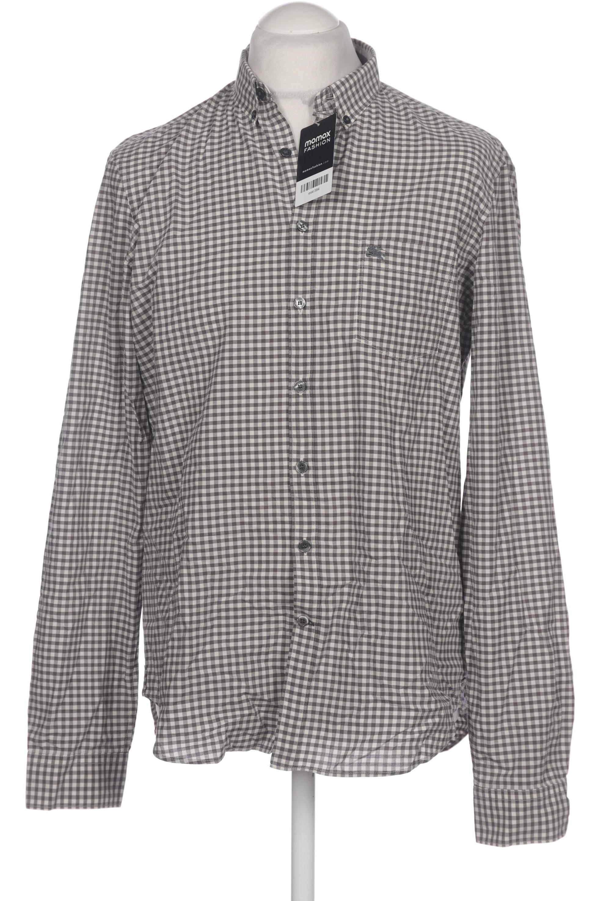

Burberry Herren Hemd, grau, Gr. 52