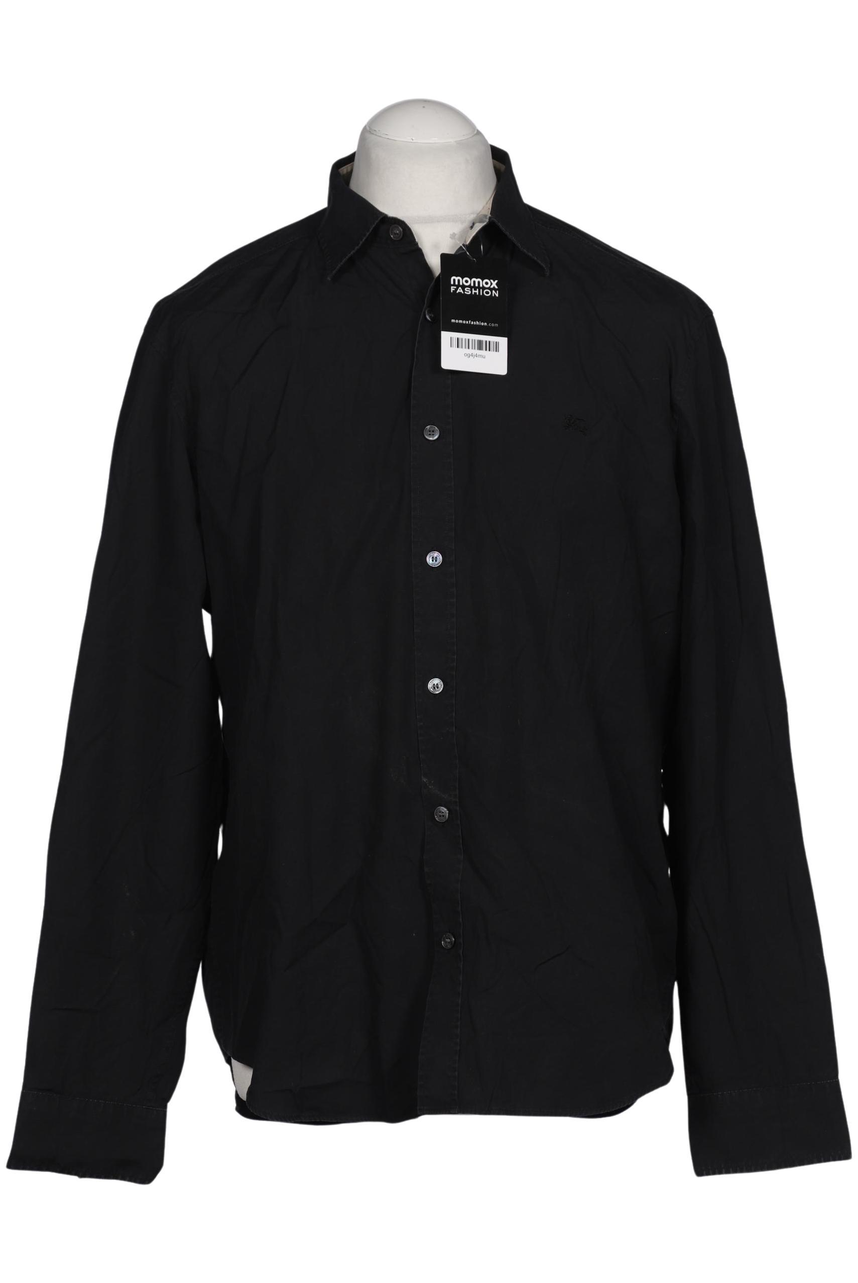 

Burberry Herren Hemd, schwarz, Gr. 54