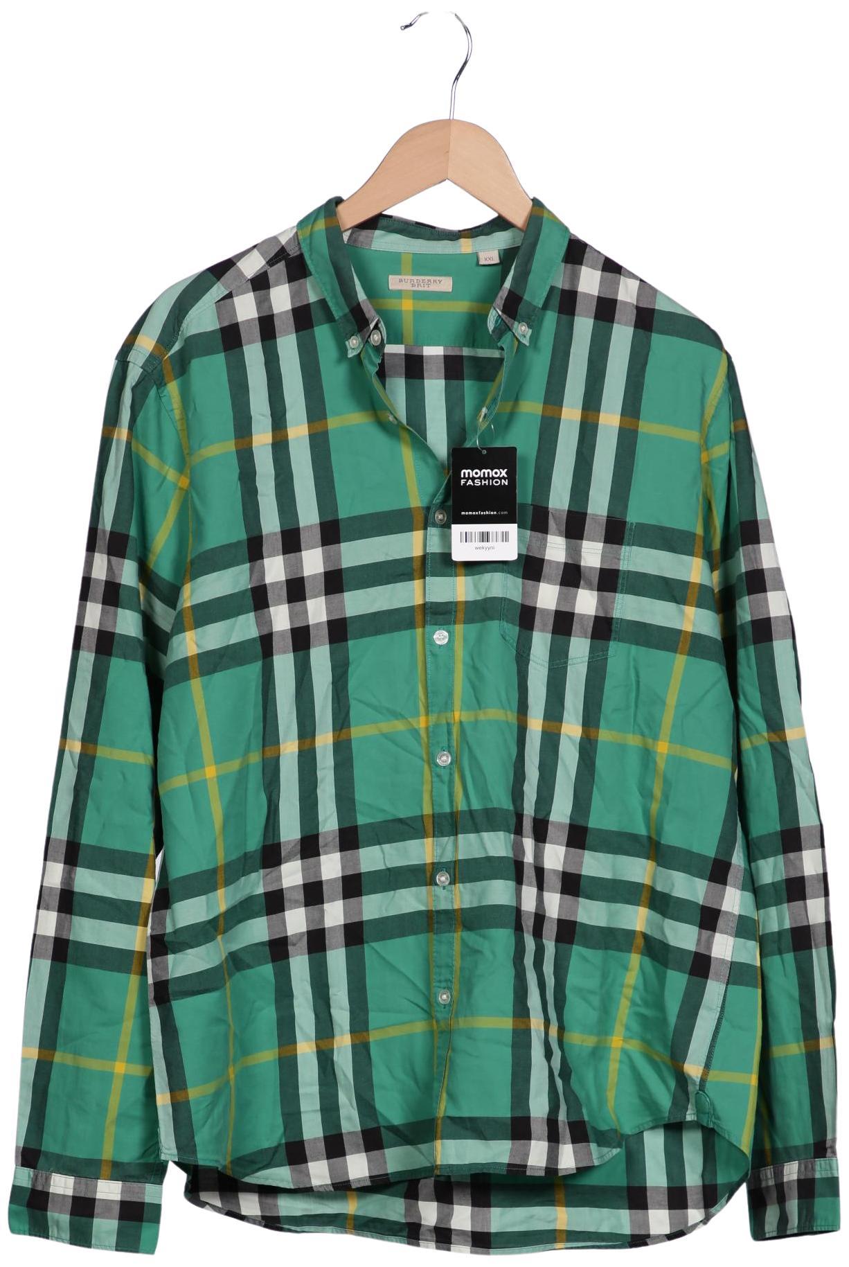 

Burberry Herren Hemd, grün, Gr. 56