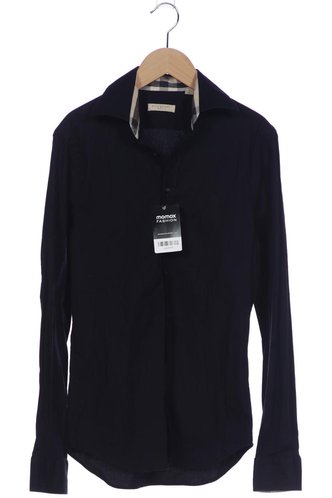 

Burberry Herren Hemd, schwarz, Gr. 46