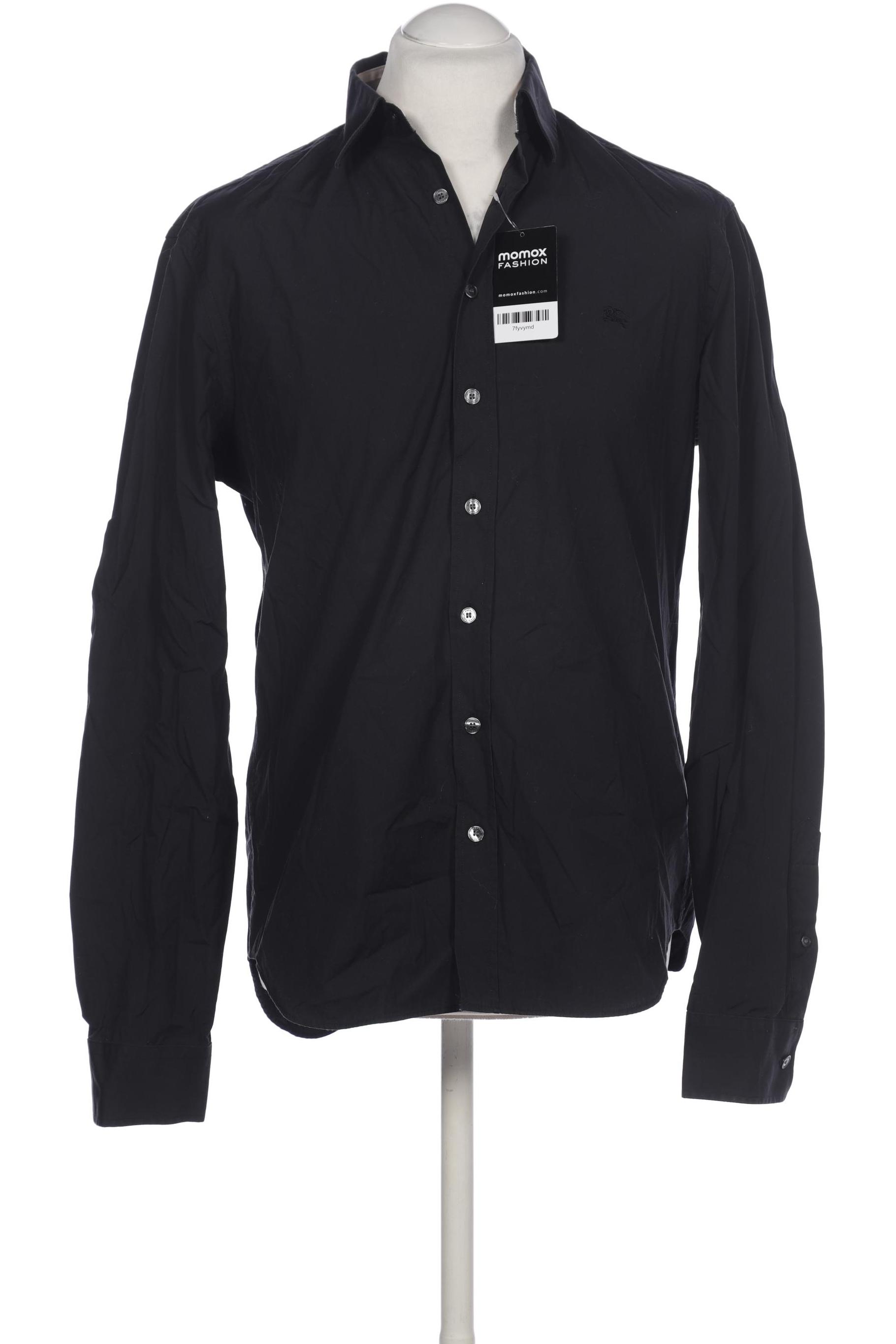 

Burberry Herren Hemd, schwarz, Gr. 52